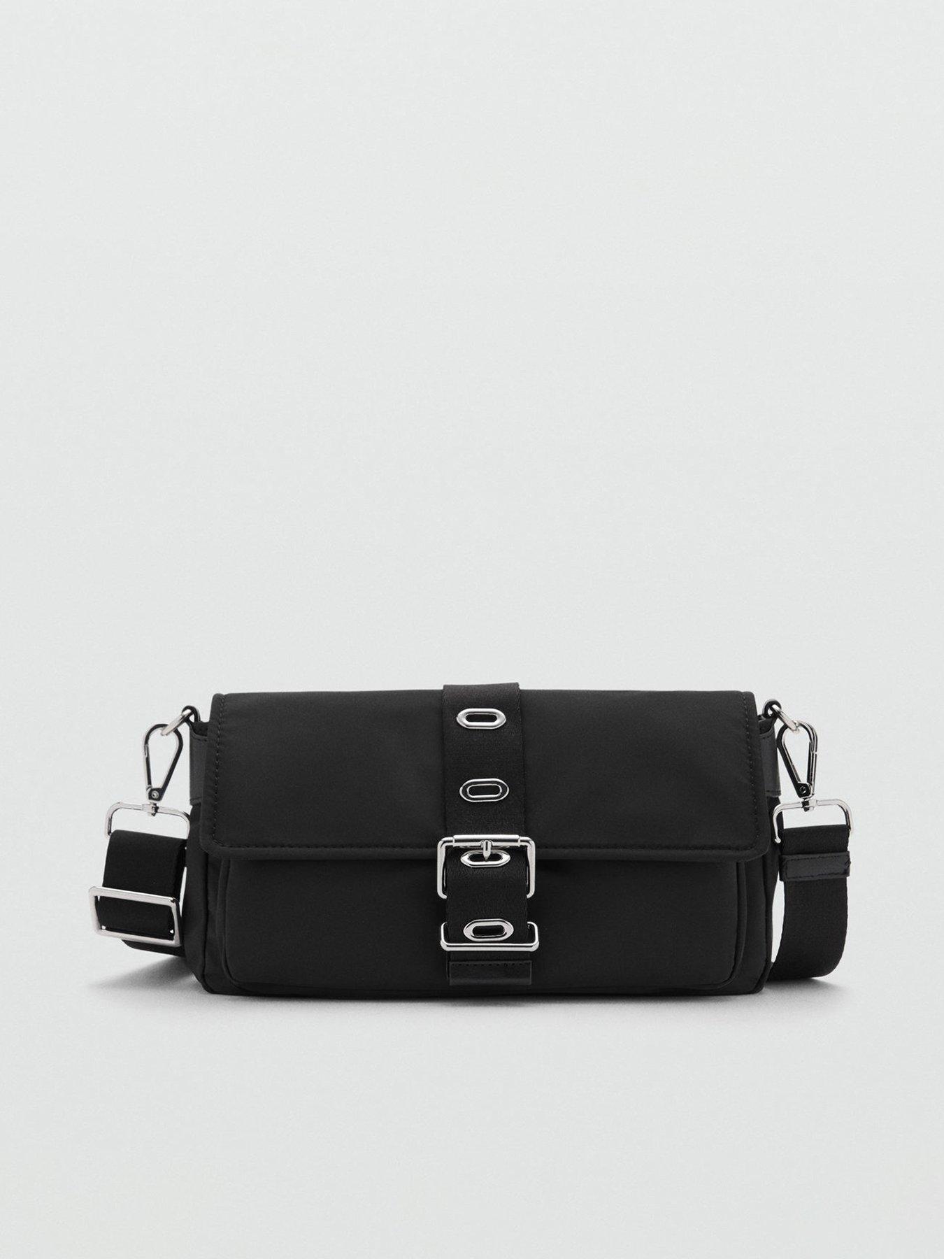 mango-buckle-shoulder-bag