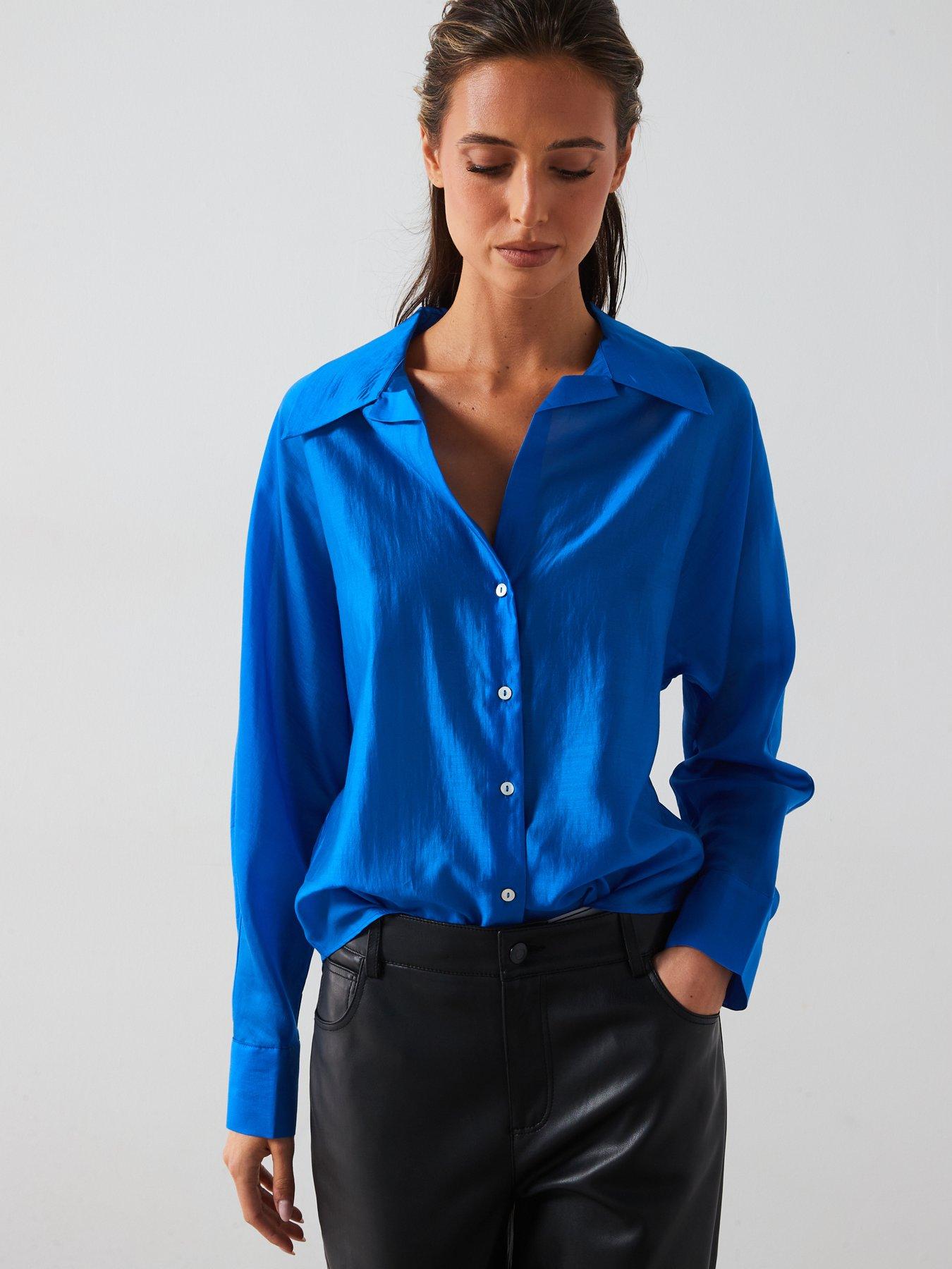 mango-june-satin-shirt-blueback