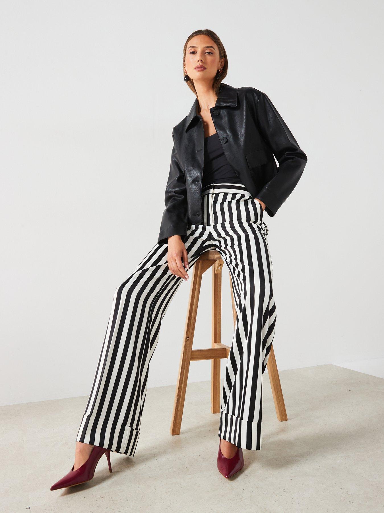 mango-mono-stripe-trousers-whiteblackdetail