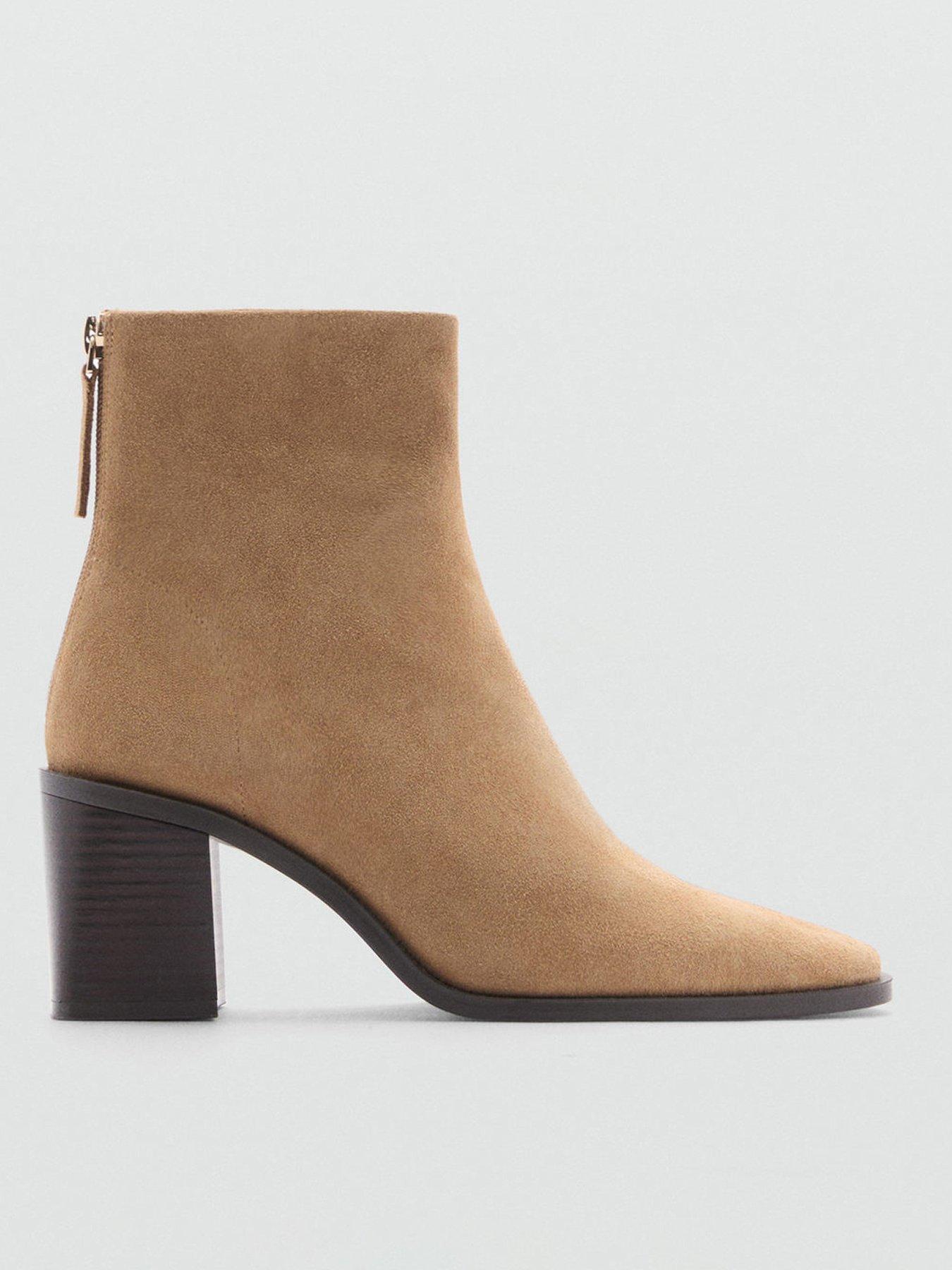 mango-heeled-pointed-toe-boots-greyfront