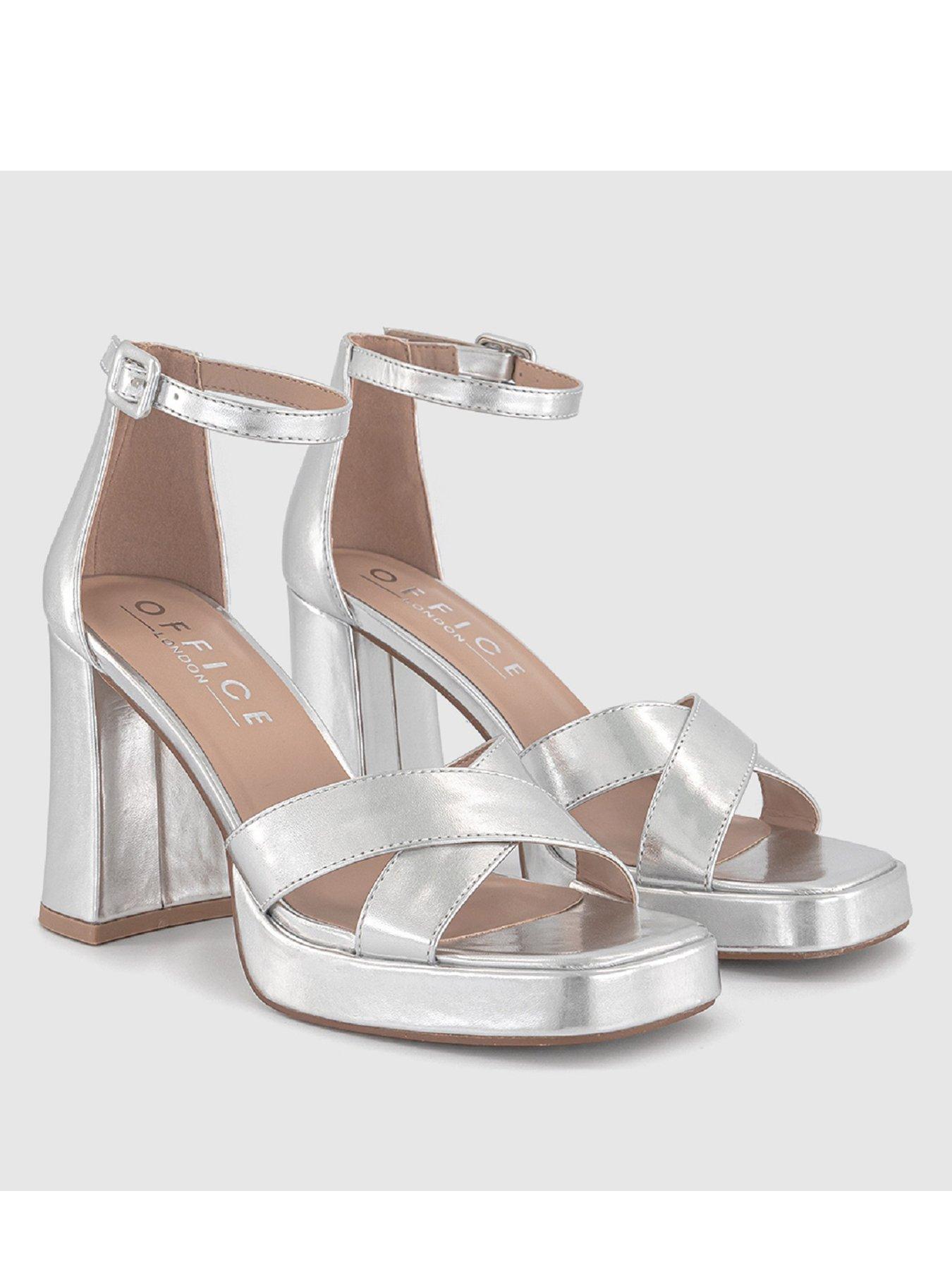 office-closed-back-platform-shoes-silverstillFront