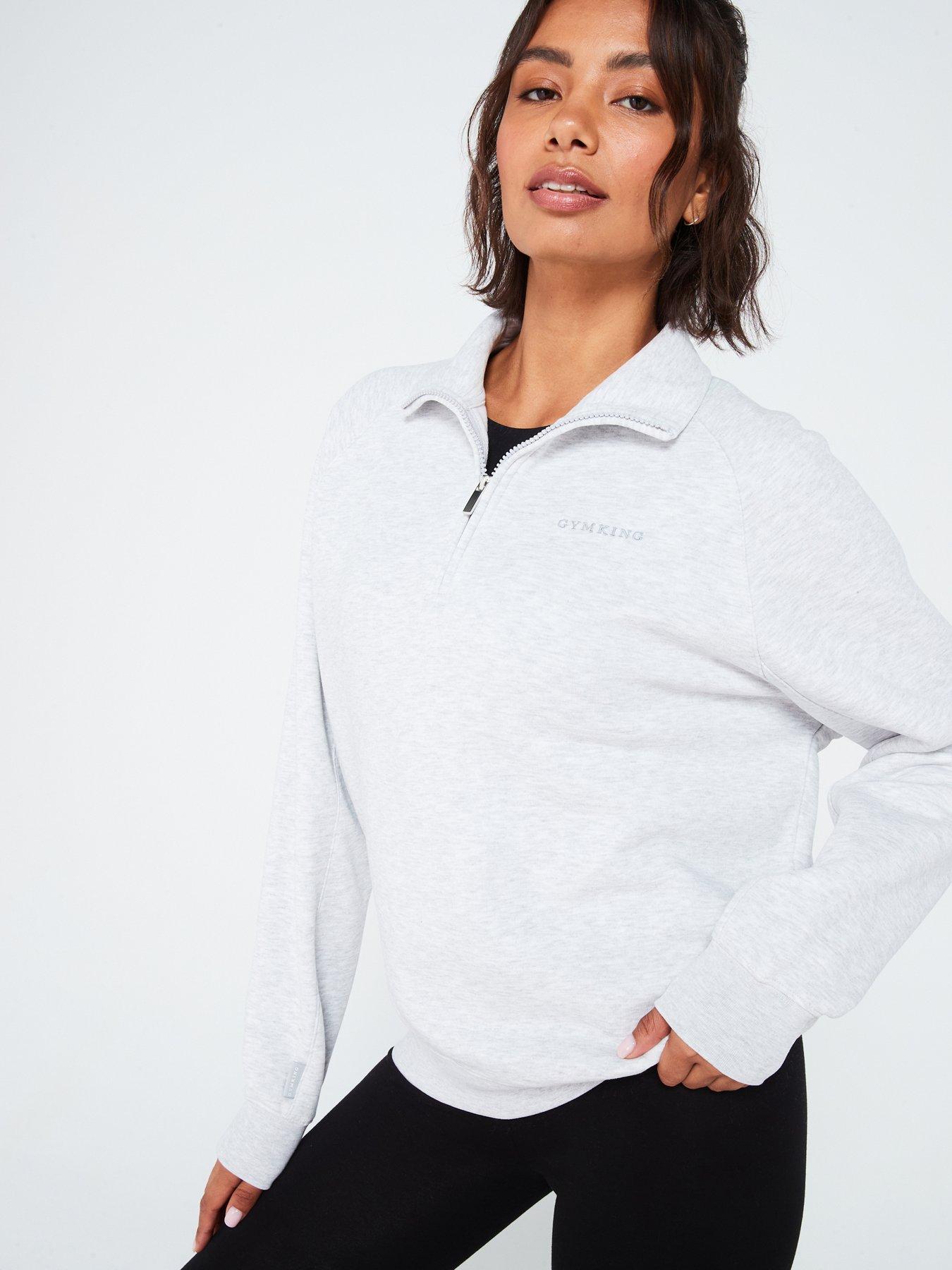 gym-king-womens-365-raglan-sleeve-funnel-14-zip-grey