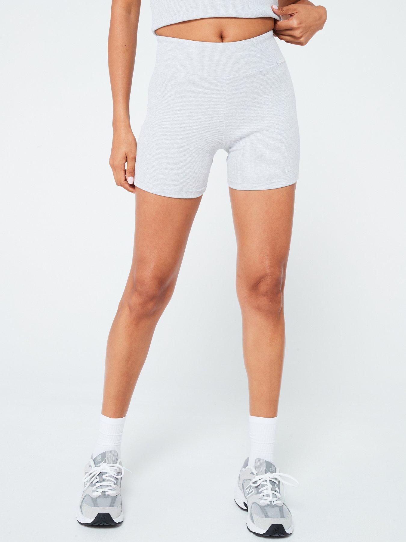 gym-king-womens-365-rib-cycle-short-grey