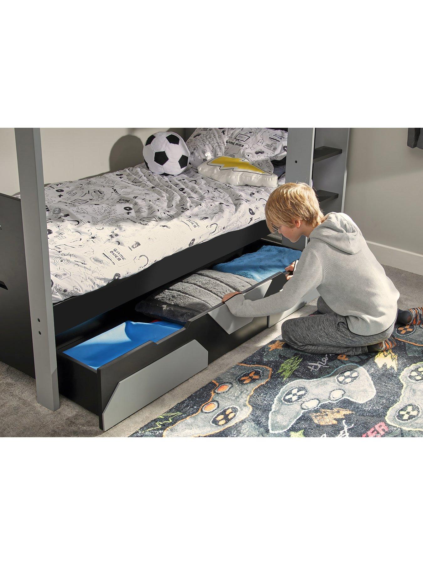 x-rocker-battalion-gaming-bunk-bed-with-trundle-drawerback