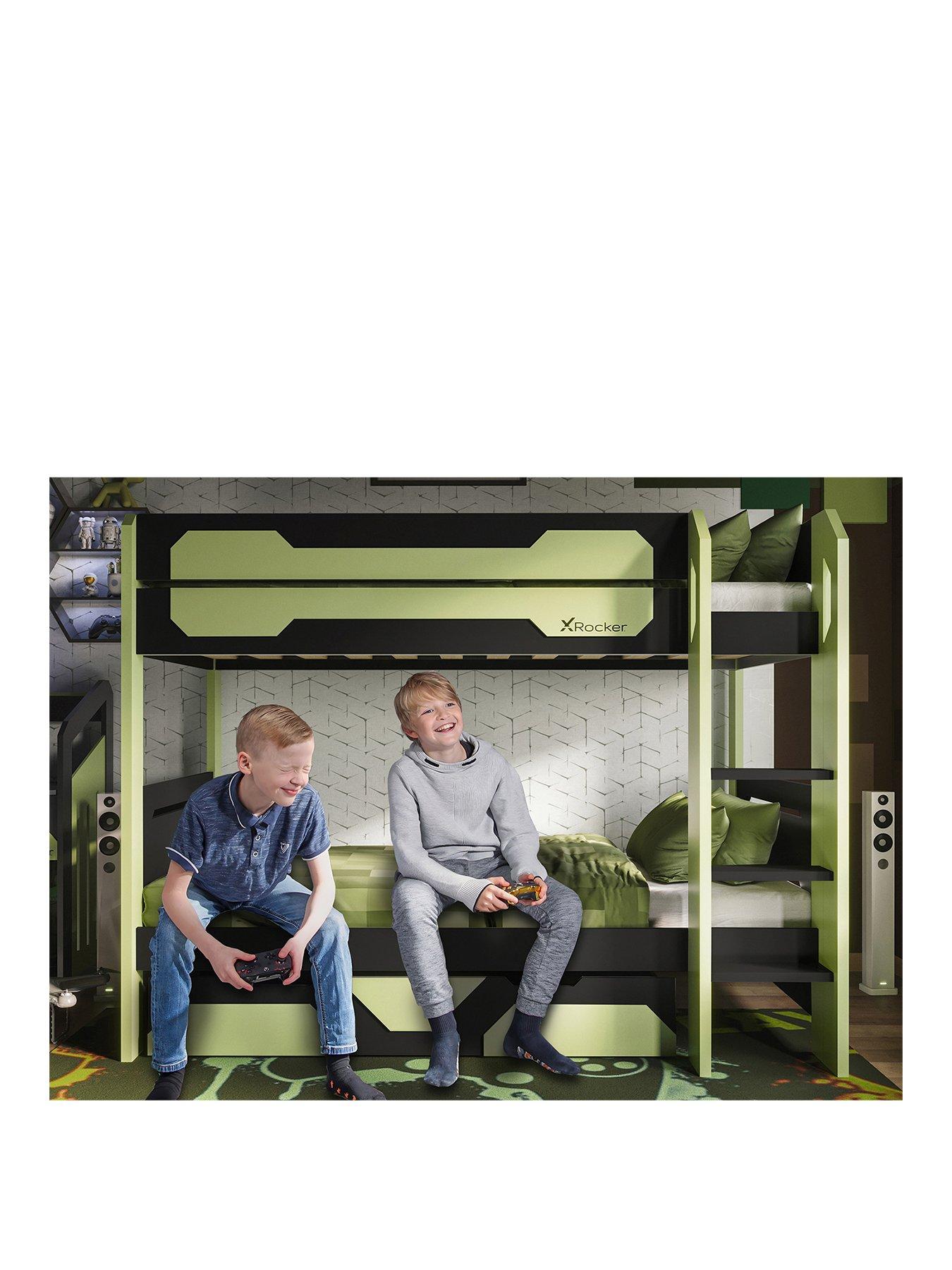 x-rocker-battalion-gaming-bunk-bed-with-trundle-drawerstillFront