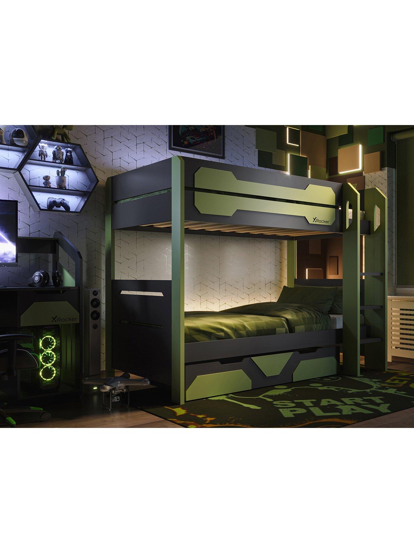 x-rocker-battalion-gaming-bunk-bed-with-trundle-drawerdetail