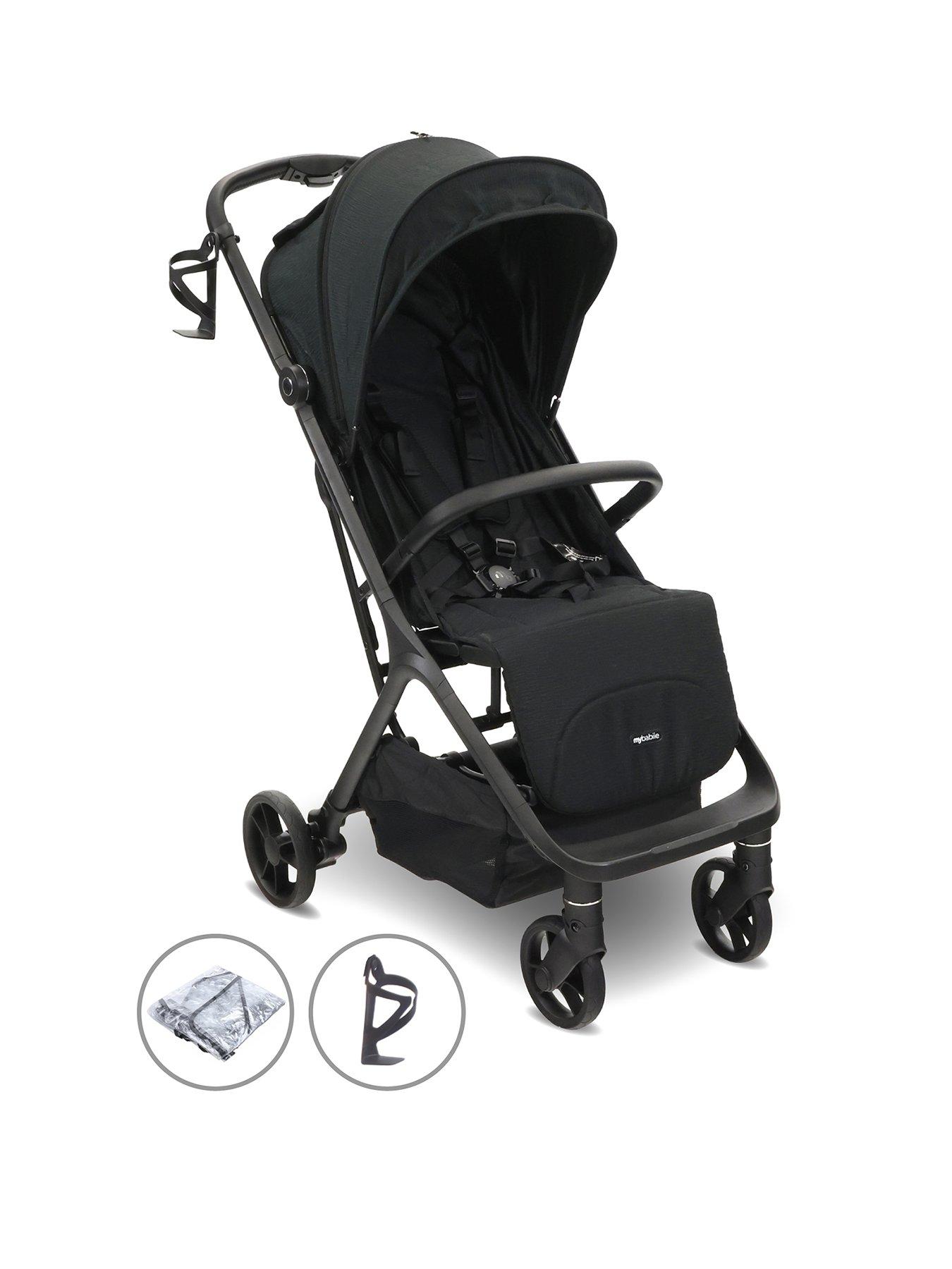 undefined My Babiie MBX7 Black DD Compact Stroller