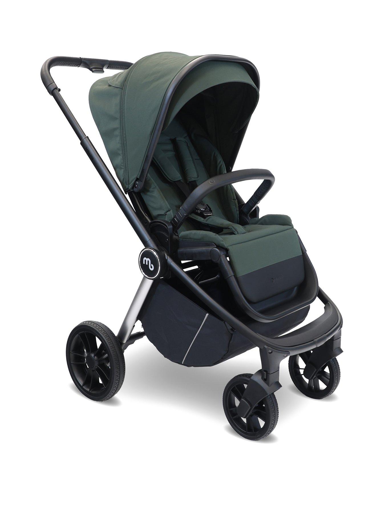 Image 3 of 7 of My Babiie MB450 3-in-1 Travel System - Forest Green
