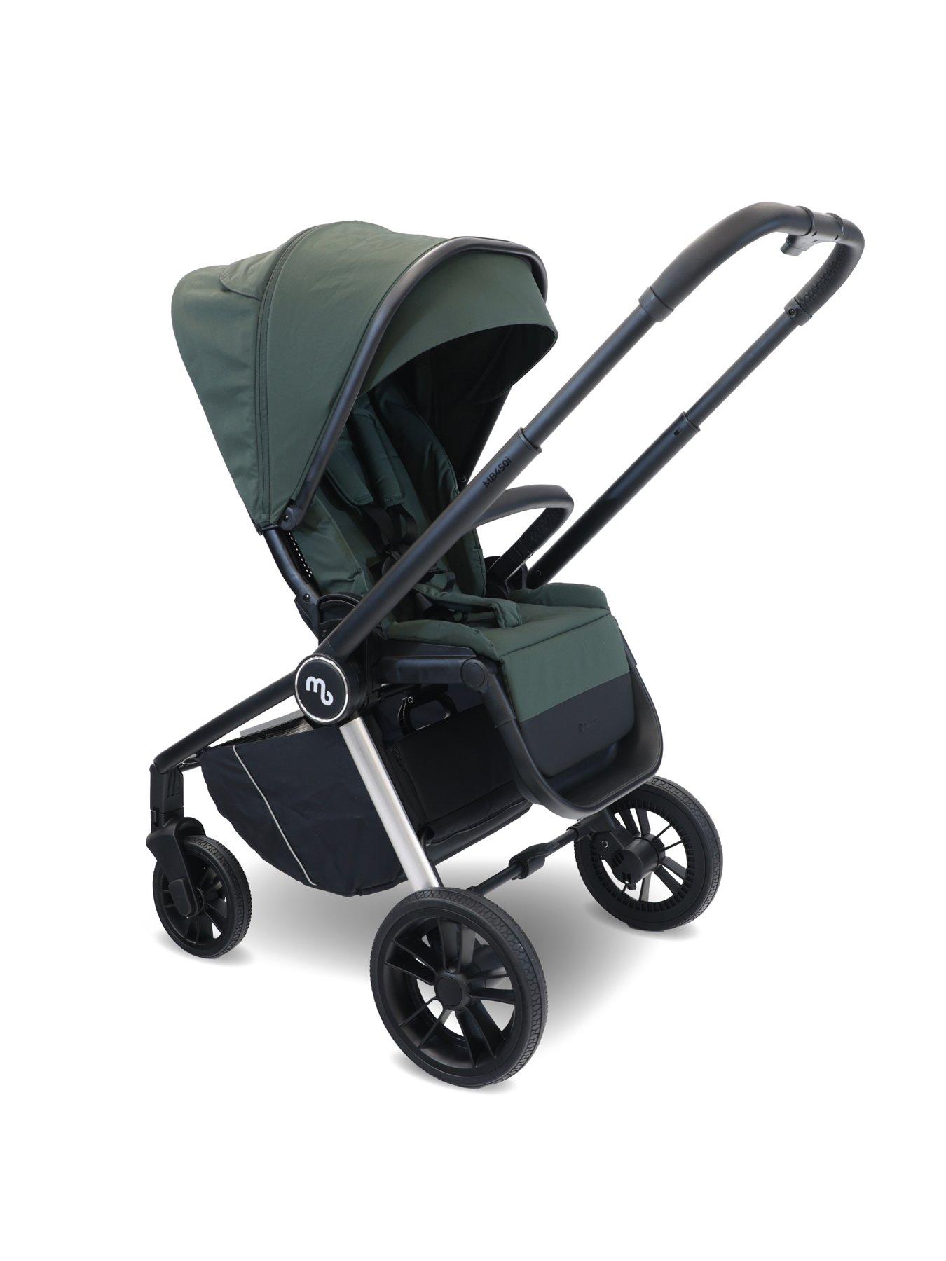 Image 4 of 7 of My Babiie MB450 3-in-1 Travel System - Forest Green
