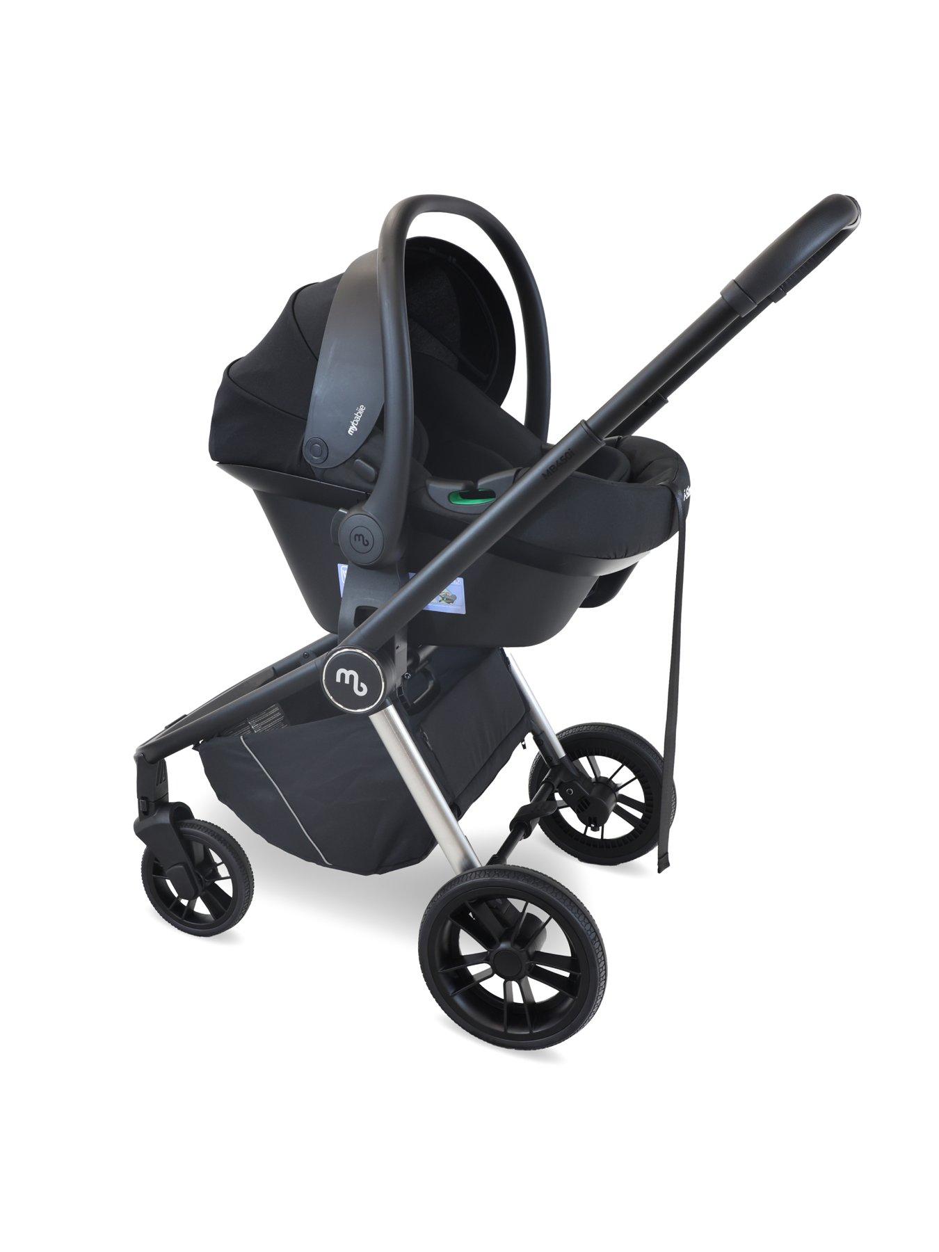 Image 6 of 7 of My Babiie MB450 3-in-1 Travel System - Forest Green