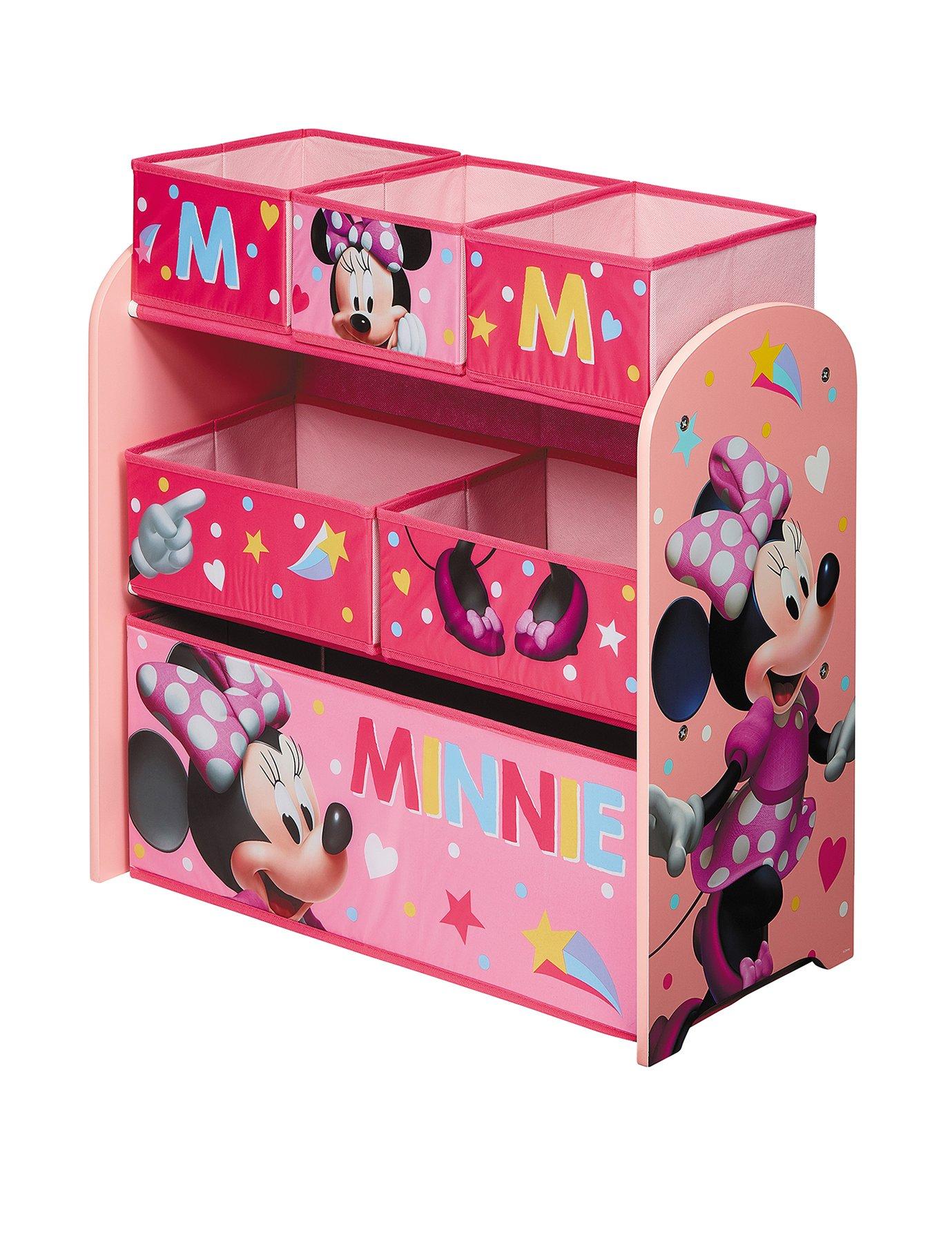 Image 1 of 3 of Minnie Mouse Minnie Mouse 6 Bin Storage Organiser
