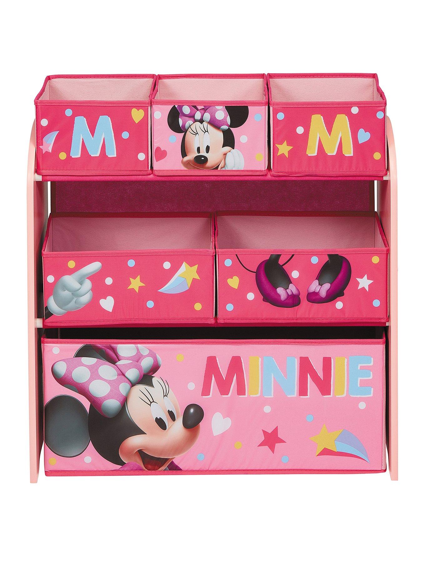 Image 2 of 3 of Minnie Mouse Minnie Mouse 6 Bin Storage Organiser