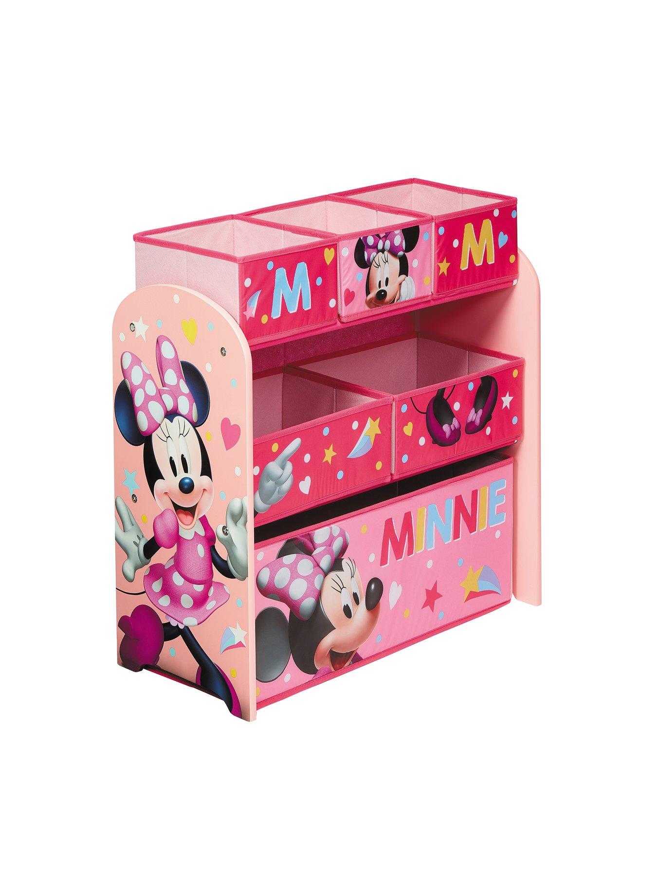 Image 3 of 3 of Minnie Mouse Minnie Mouse 6 Bin Storage Organiser