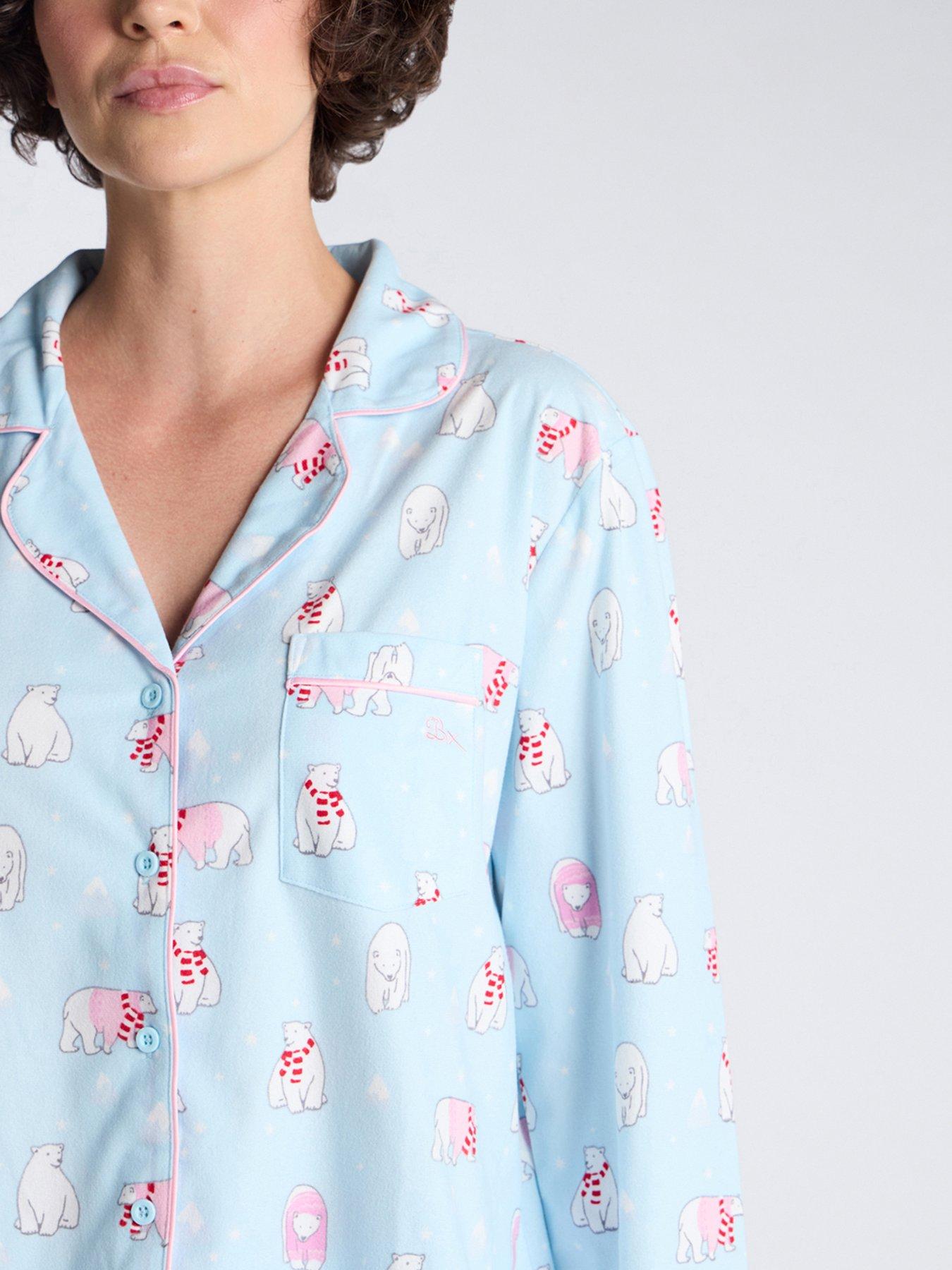 boux-avenue-boux-avenue-polar-bear-fleece-pj-in-a-bag-blue-mixdetail