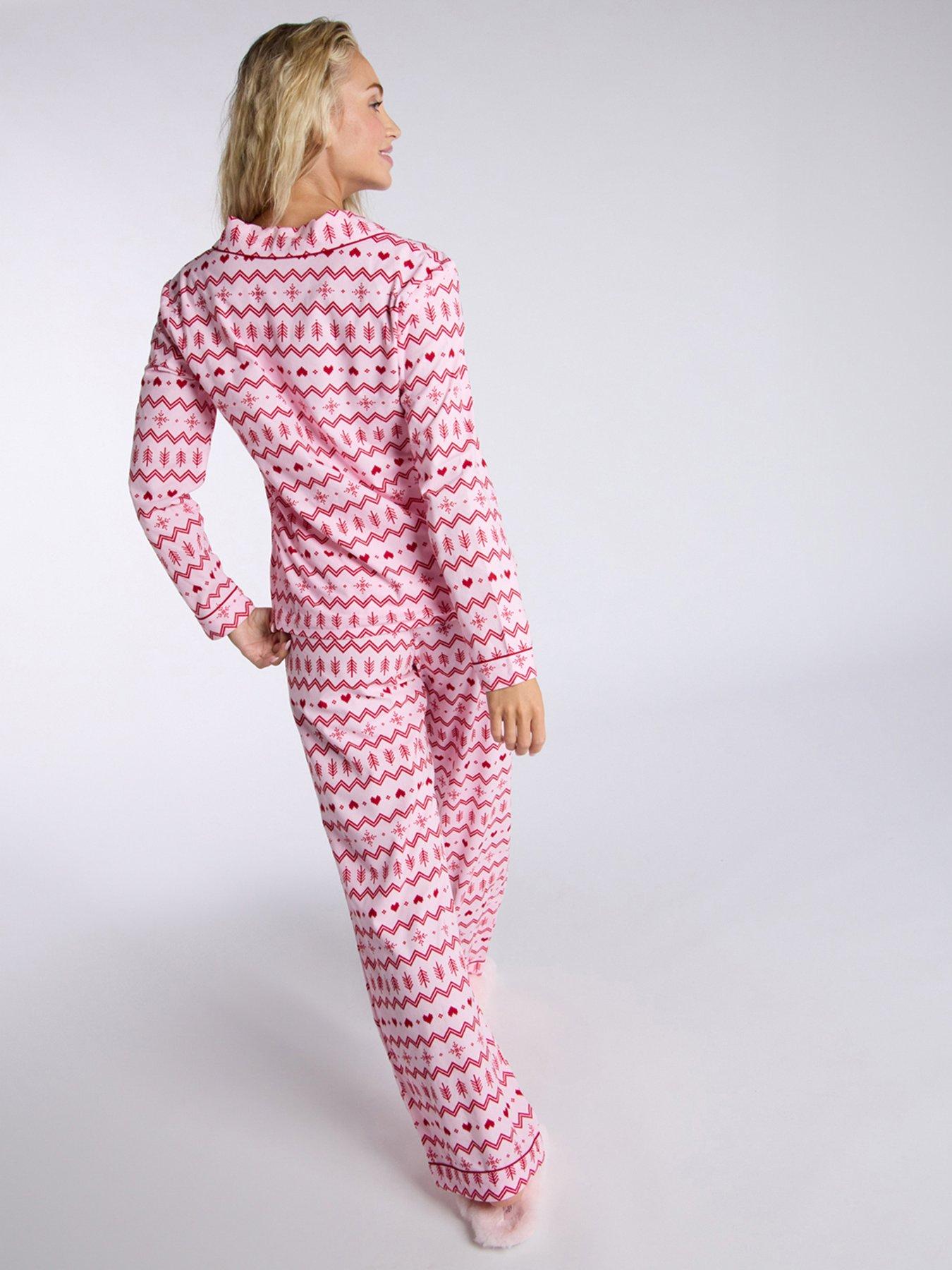 boux-avenue-boux-avenue-fairisle-fleece-pj-in-a-bag-pink-mixstillFront