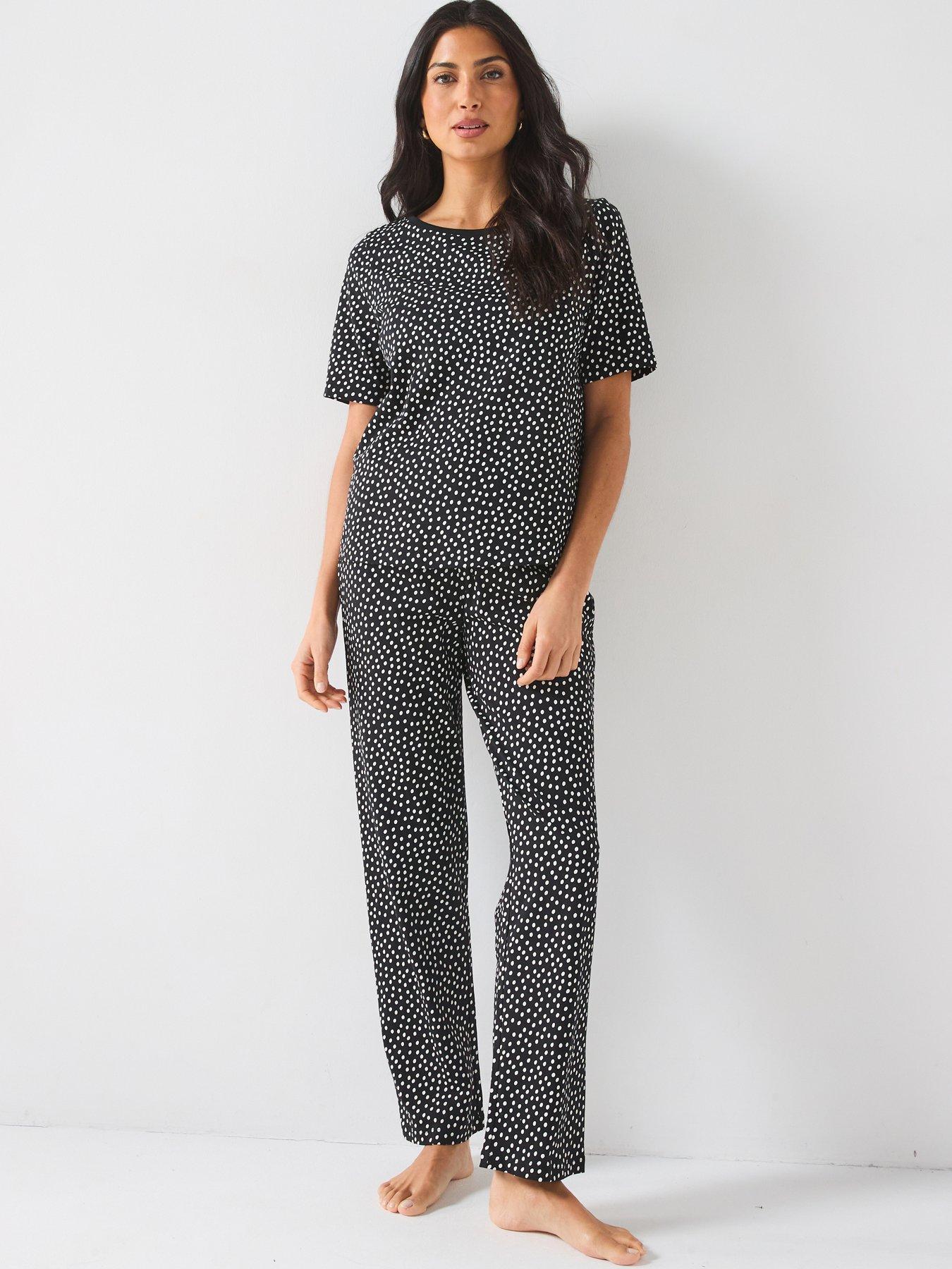 Image 1 of 5 of Everyday Mono Short Sleeve And Slim Leg Pj Set