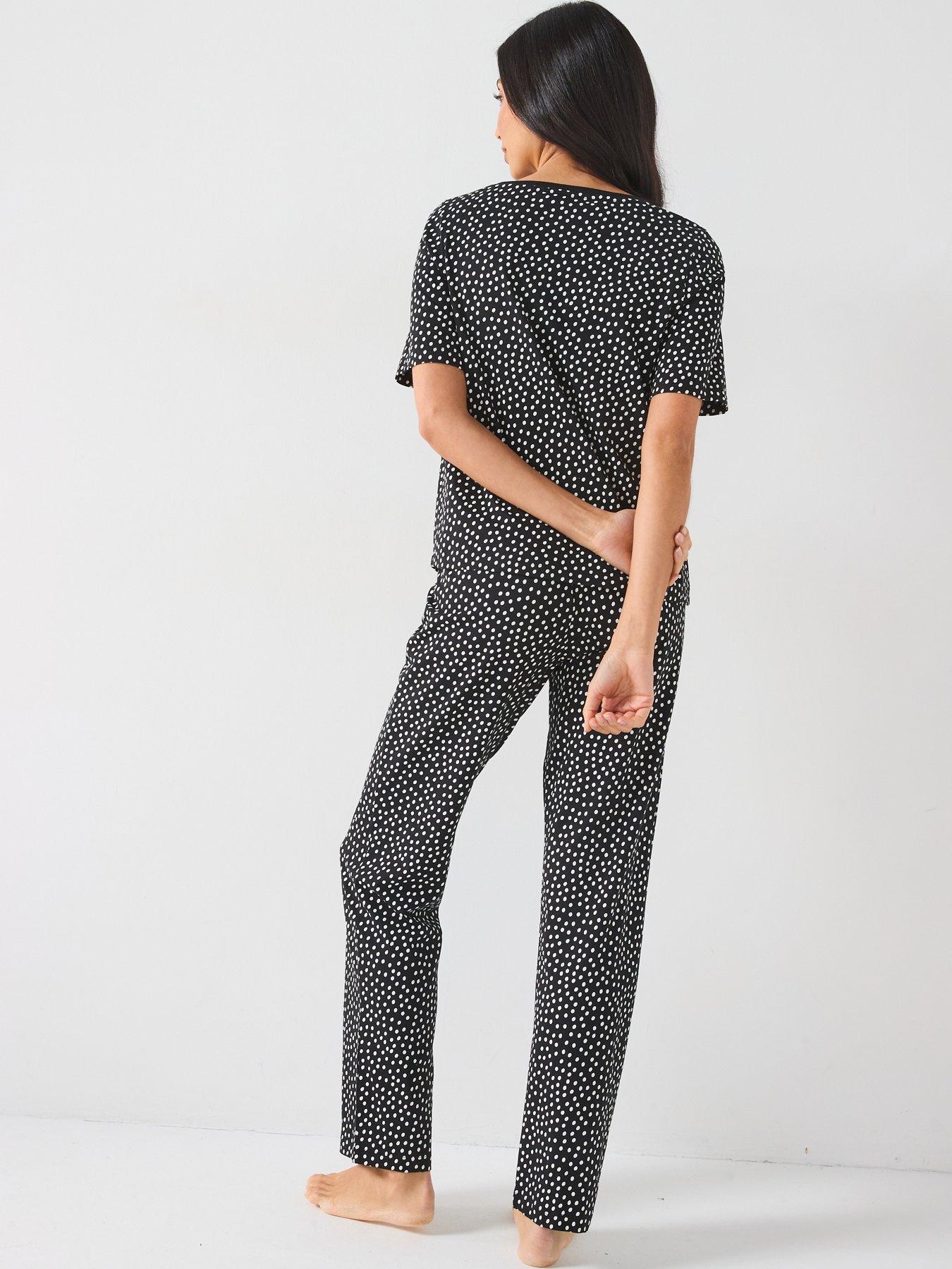 Image 2 of 5 of Everyday Mono Short Sleeve And Slim Leg Pj Set