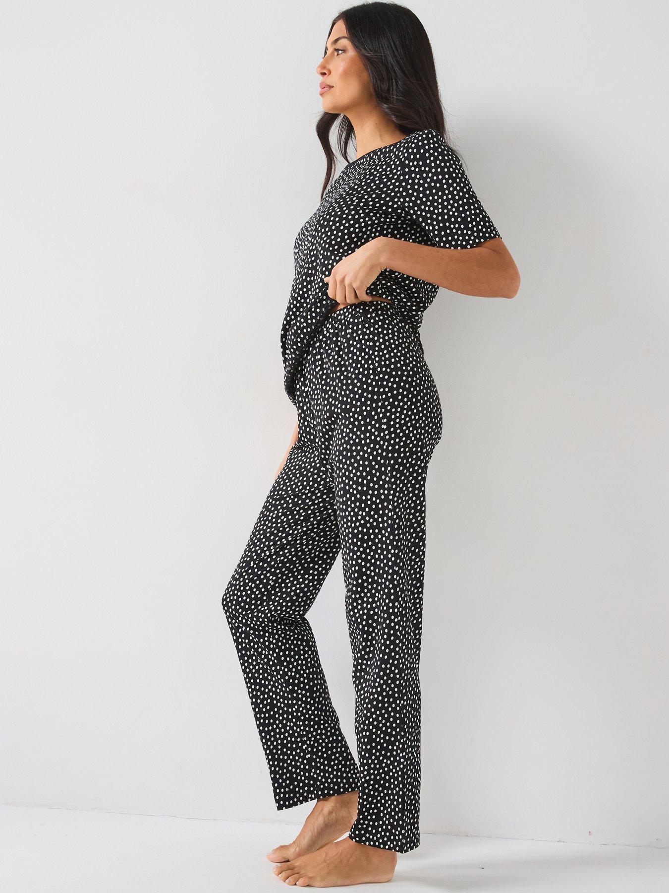 Image 3 of 5 of Everyday Mono Short Sleeve And Slim Leg Pj Set