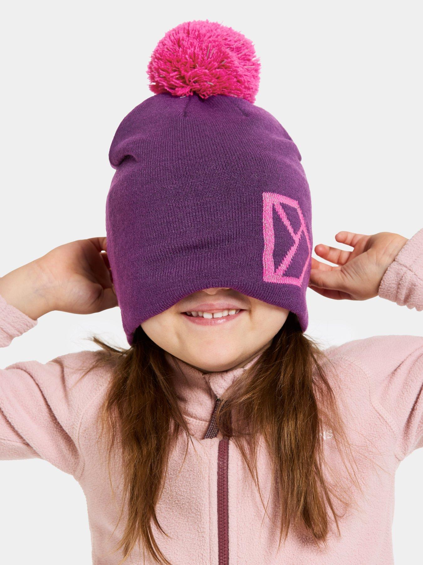 didriksons-dropi-kids-beanie--purpleback