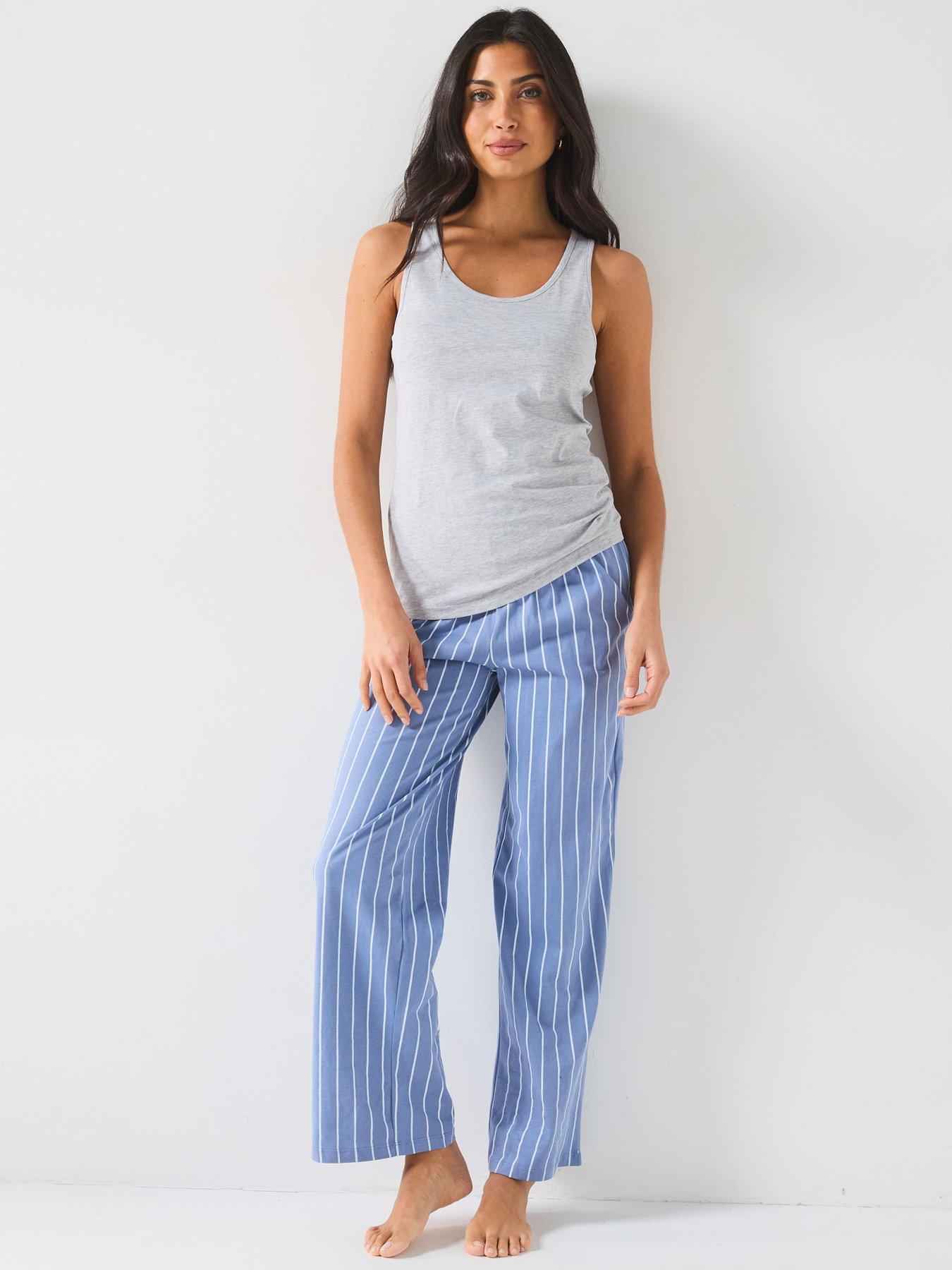 Image 4 of 6 of Everyday 2pk Vest And Wide Leg Bottoms - Multi