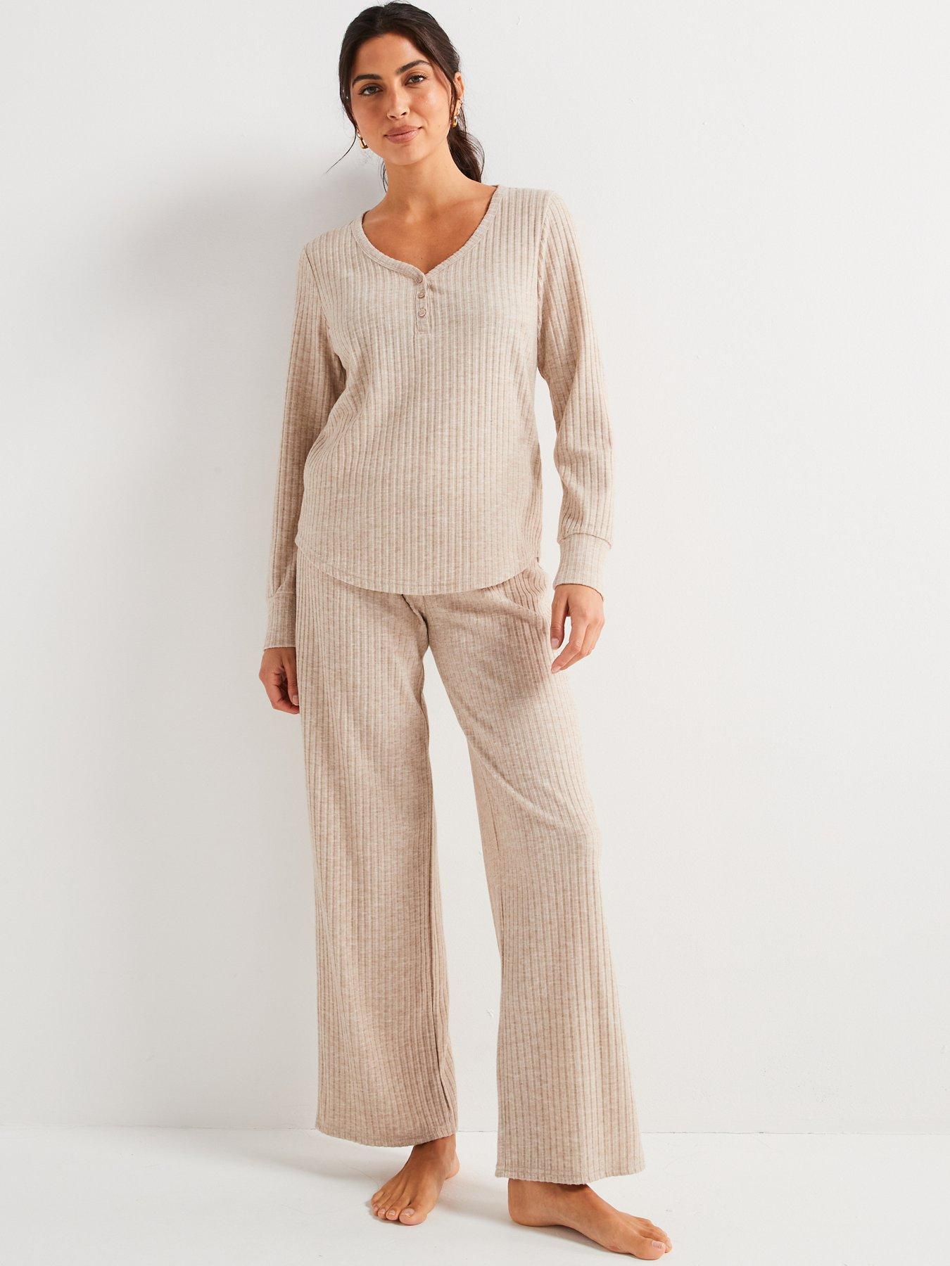 v-by-very-ribbed-henley-long-sleeve-and-wide-leg-pj-setback