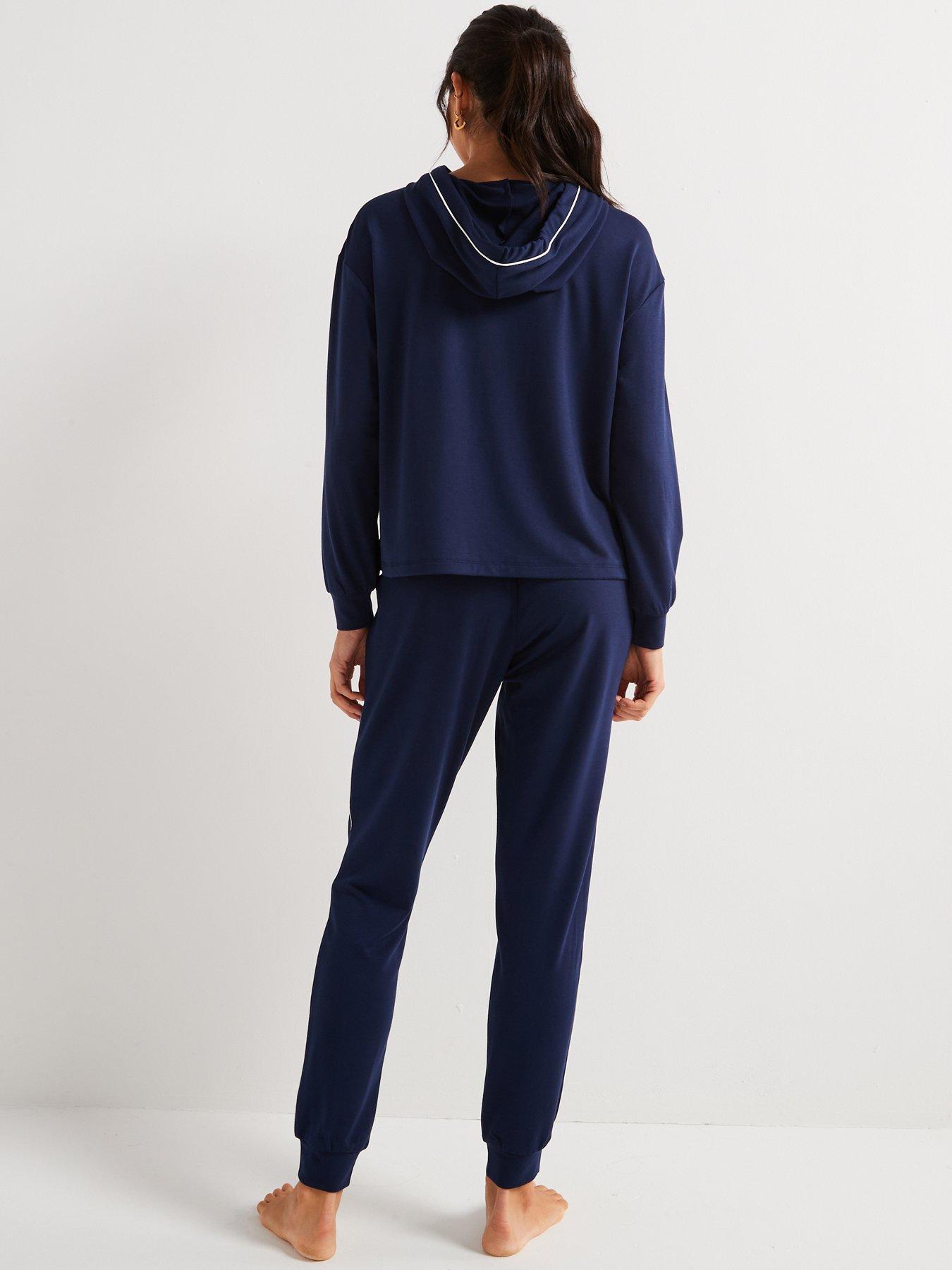 v-by-very-contrast-piping-hooded-loungewear-setstillFront