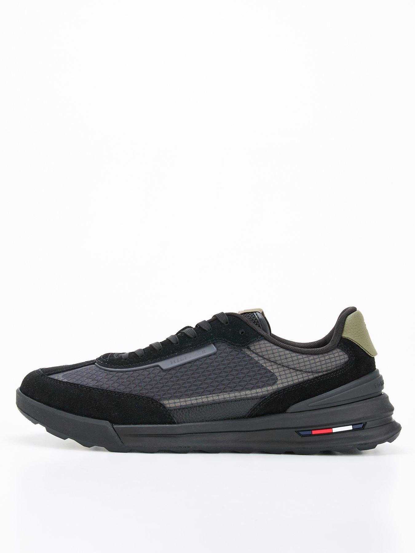 undefined Ripstop Retro Running Shoes - Black
