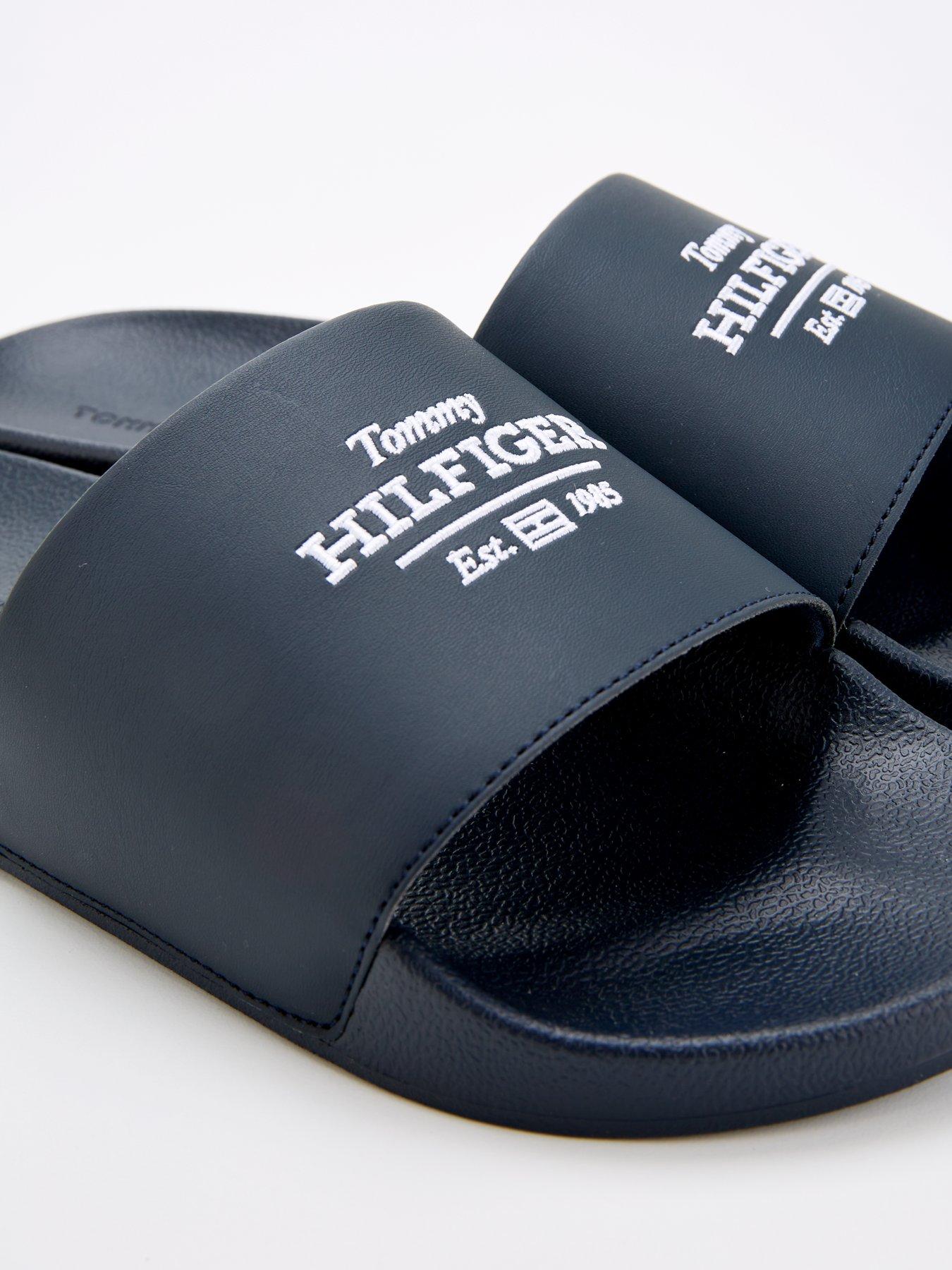 Image 6 of 6 of Tommy Hilfiger Tommy Hilfiger Hilfiger 85 Pool Slide - Navy