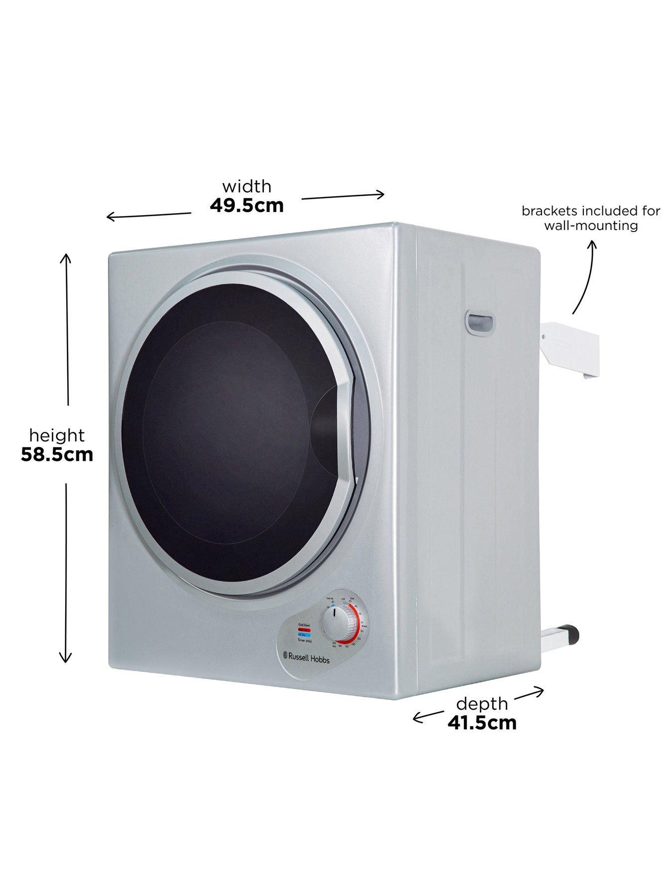 russell-hobbs-russell-hobbs-rh3vtd800s-25kg-compact-vented-tumble-dryer-in-silverstillFront