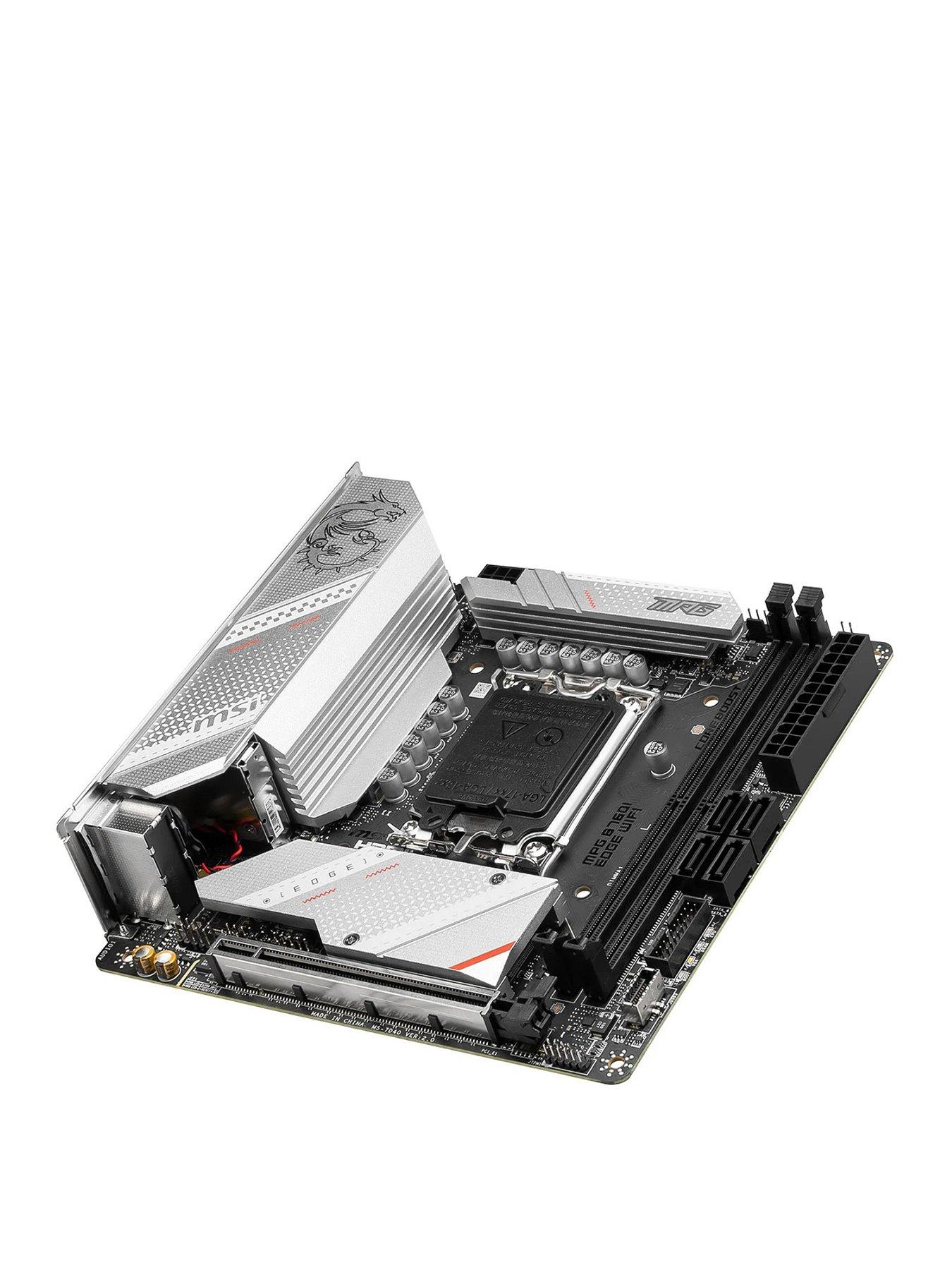 Image 3 of 4 of MSI 1700 MPG B760I Edge WiFi Mini-Itx Motherboard