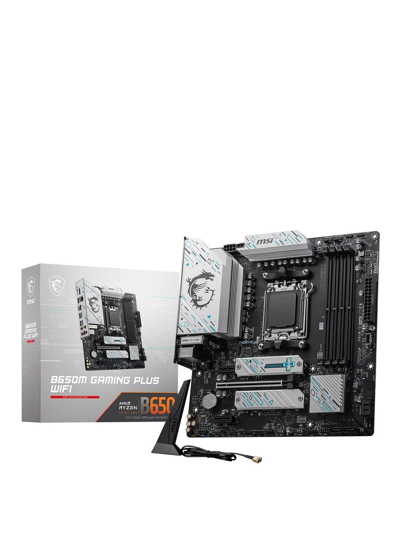 Image 1 of 4 of MSI Am5 B650M Gaming Plus WiFi Micro-Atx Motherboard