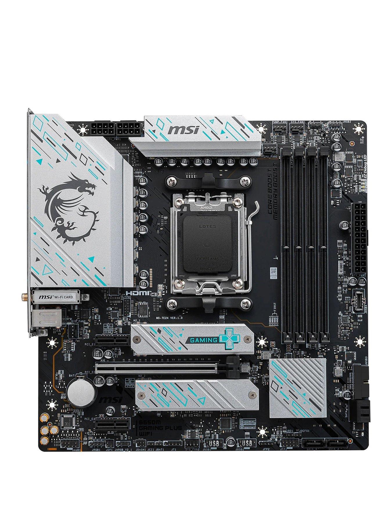 Image 2 of 4 of MSI Am5 B650M Gaming Plus WiFi Micro-Atx Motherboard