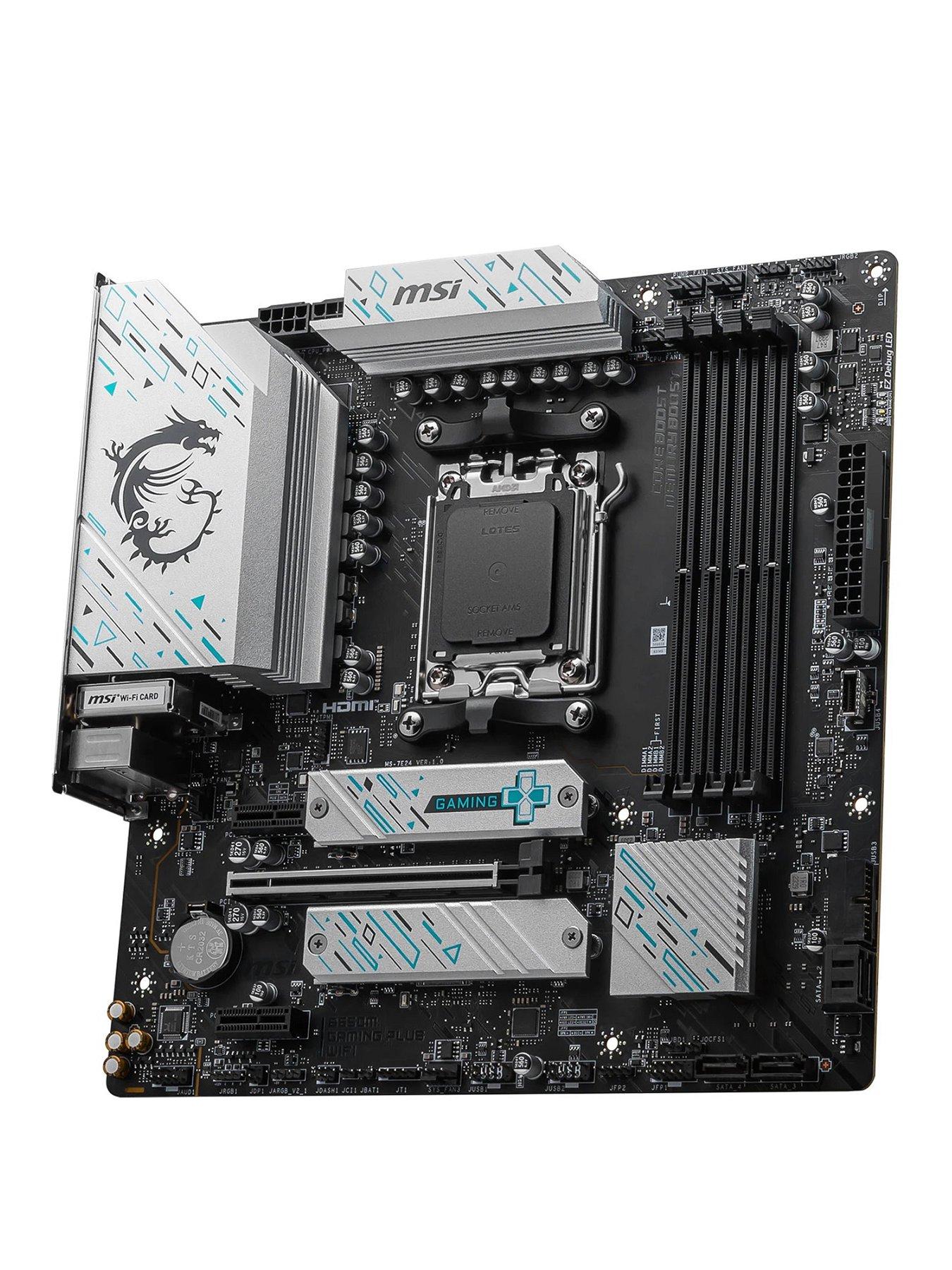 Image 3 of 4 of MSI Am5 B650M Gaming Plus WiFi Micro-Atx Motherboard