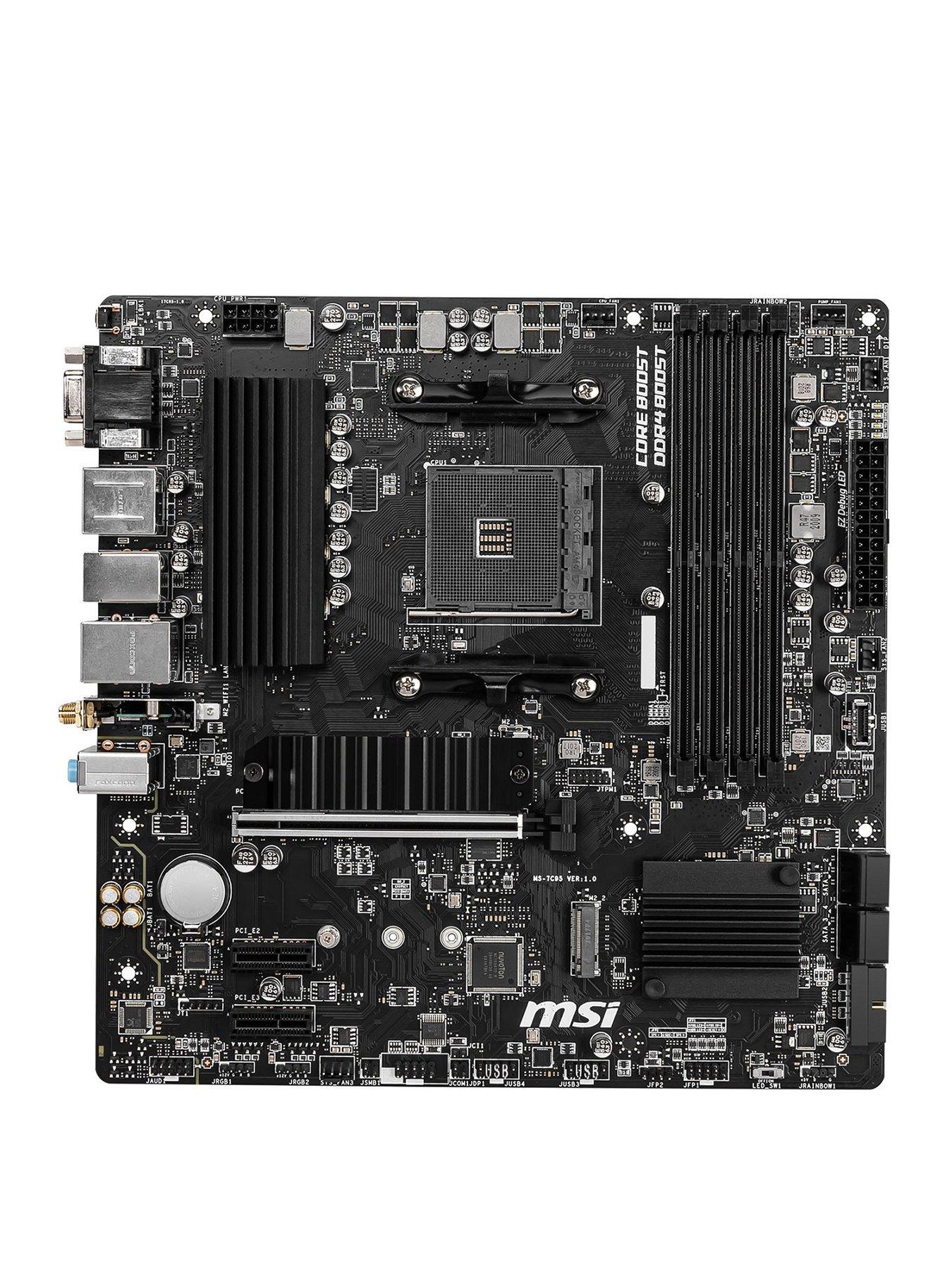 Image 2 of 4 of MSI Am4 B550M Pro-Vdh WiFi Micro-Atx Motherboard