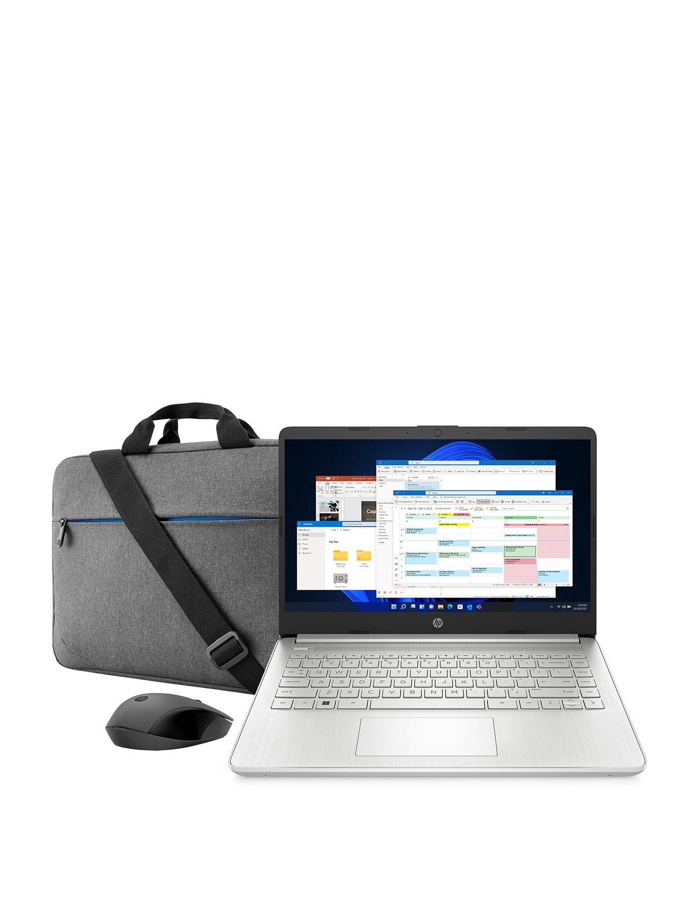 HP Laptop 14s-dq5013na with HP 150 mouse Prelude Bag