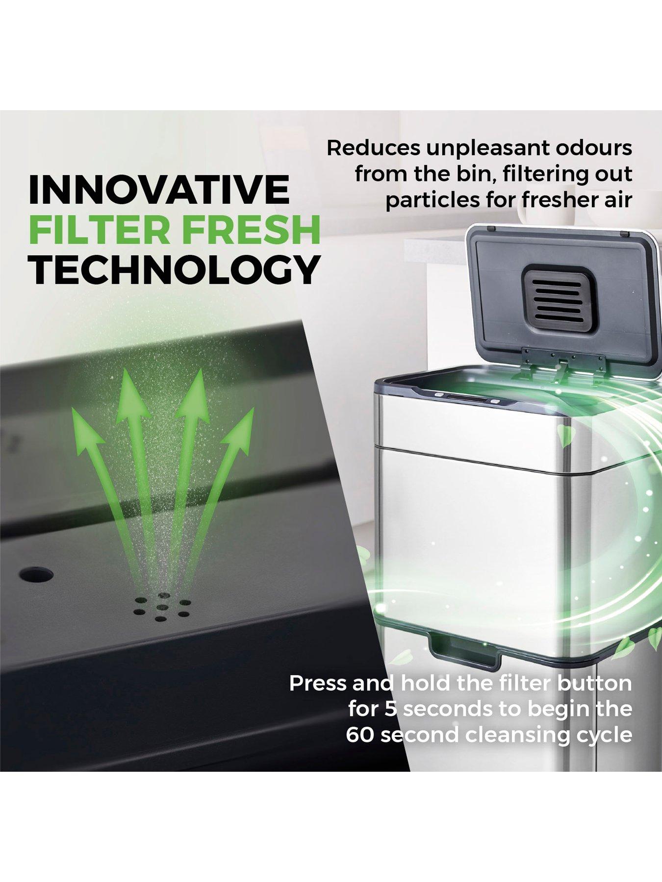Image 5 of 7 of Tower Ozone 50-Litre Recycling Sensor Bin