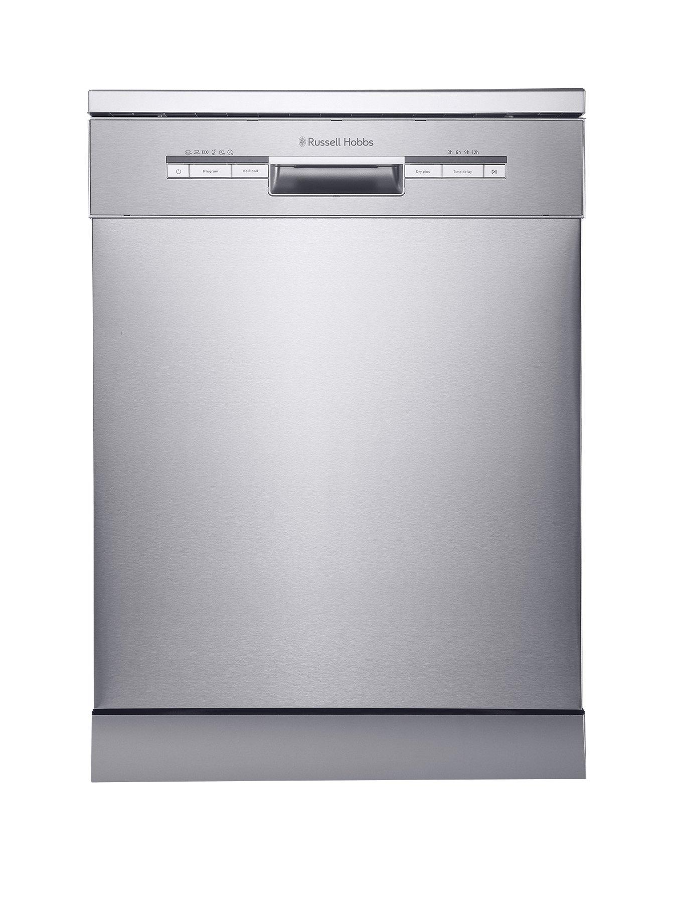 russell-hobbs-rhdw3ss-m01-60cm-wide-12-place-setting-freestanding-dishwasher-with-dry-plus-technology-stainless-steelfront