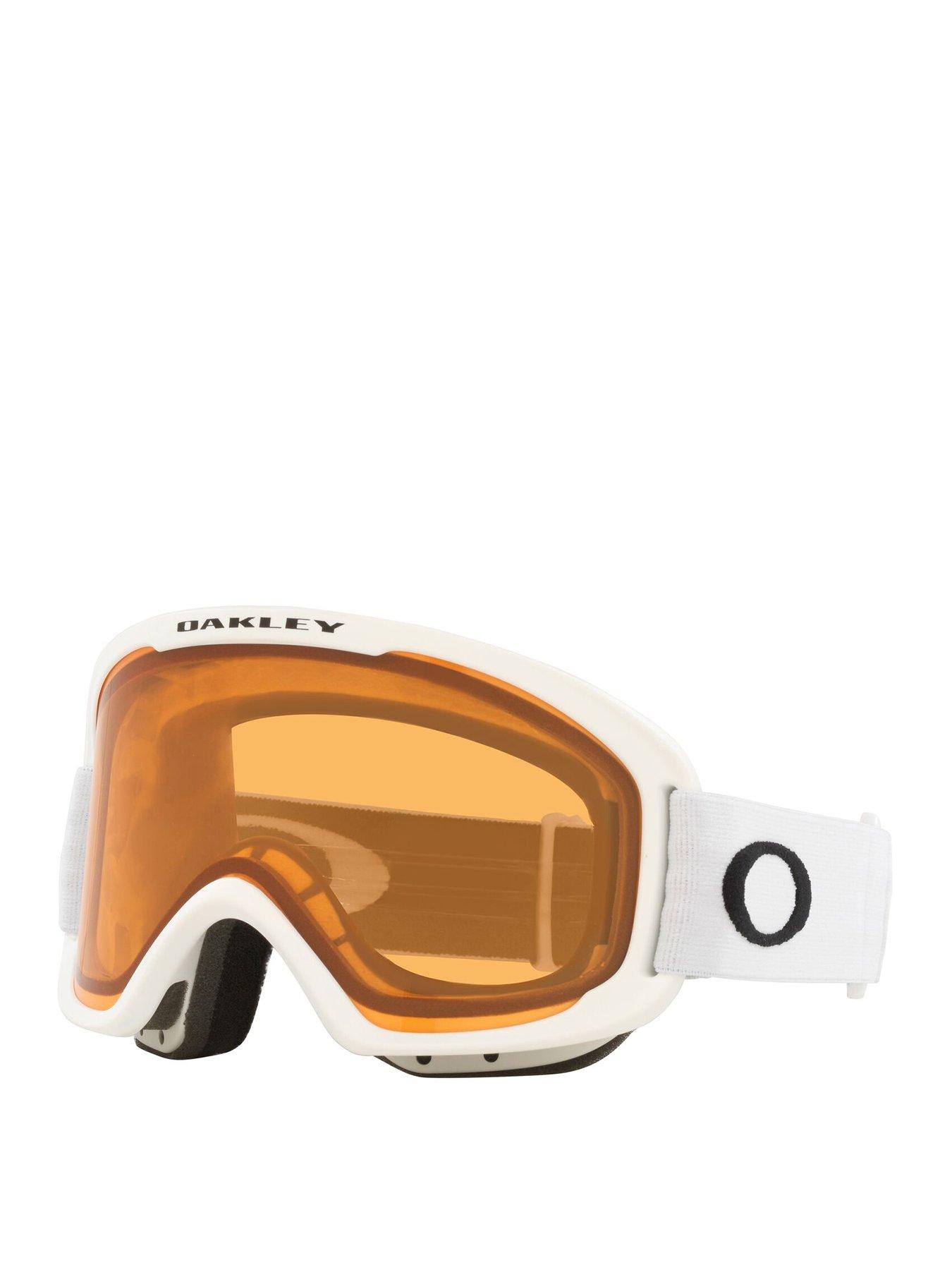 undefined Women's O-Frame 2.0 Pro Snow Goggles - Matte White/Persimmon