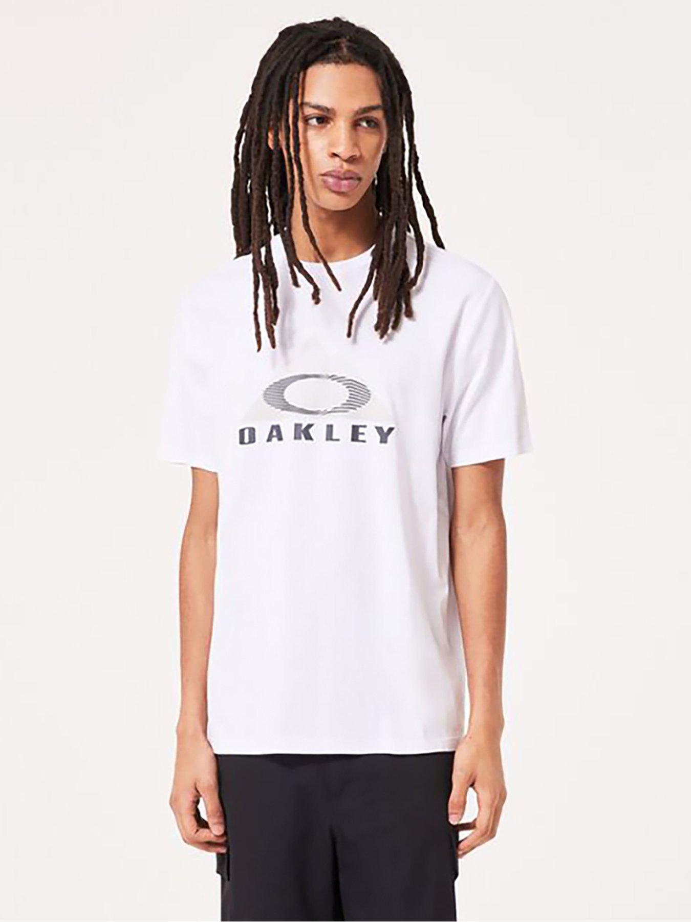 oakley-mens-lined-mountain-bark-tee-white