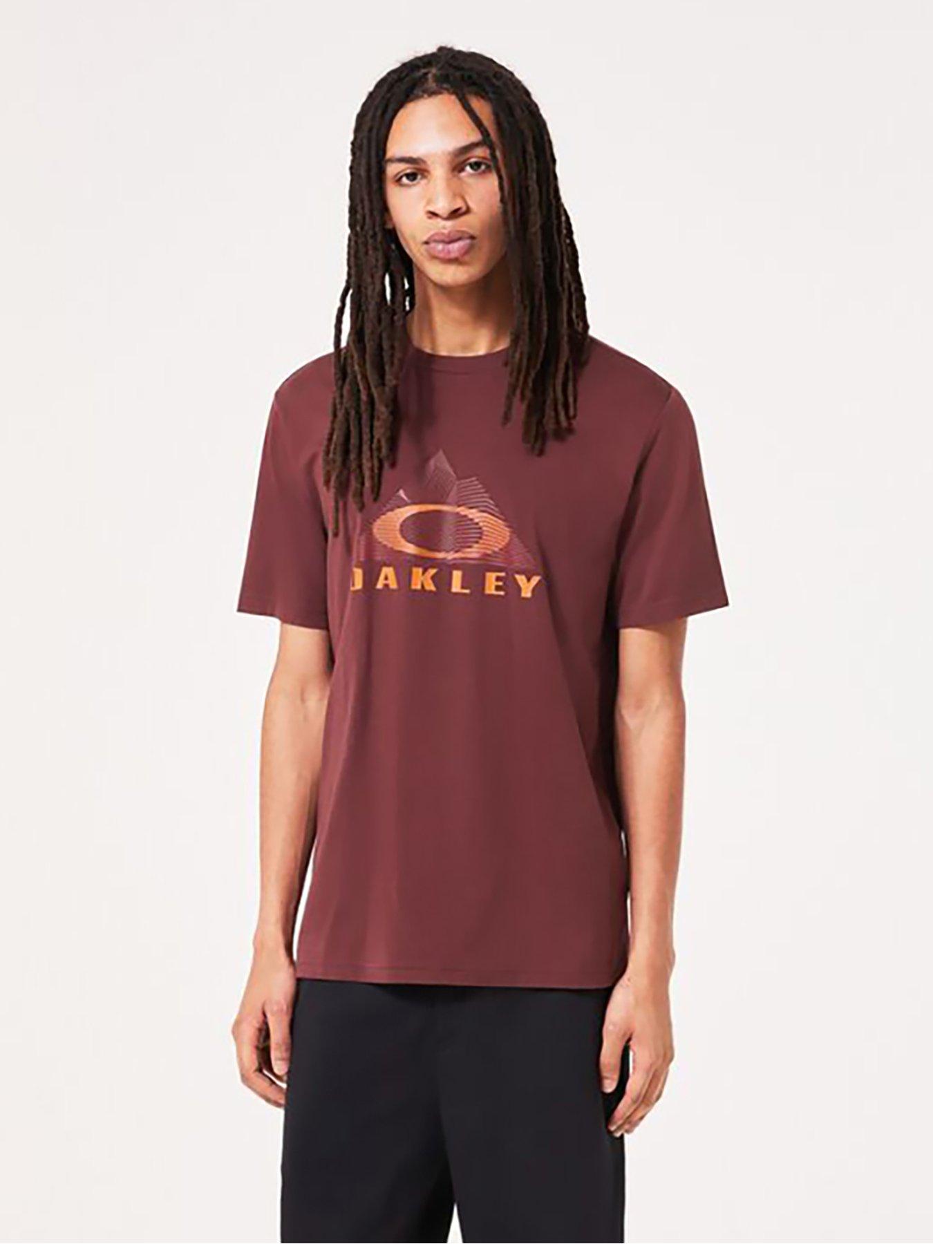 oakley-mens-lined-mountain-bark-tee-burgundy