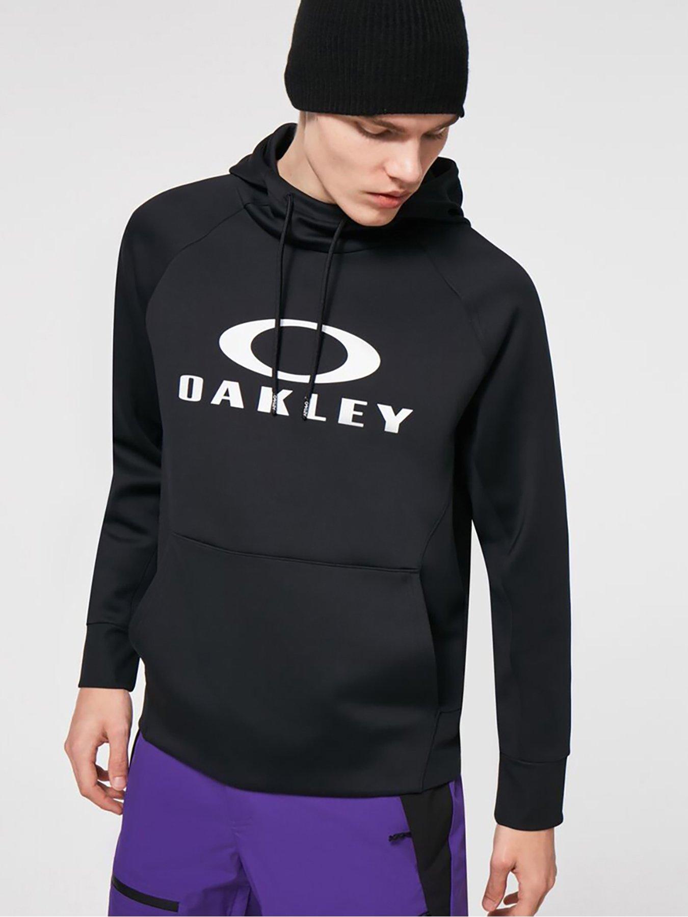 oakley-mens-sierra-dwr-water-repellent-fleece-ski-20nbsphoodienbsp--blackback