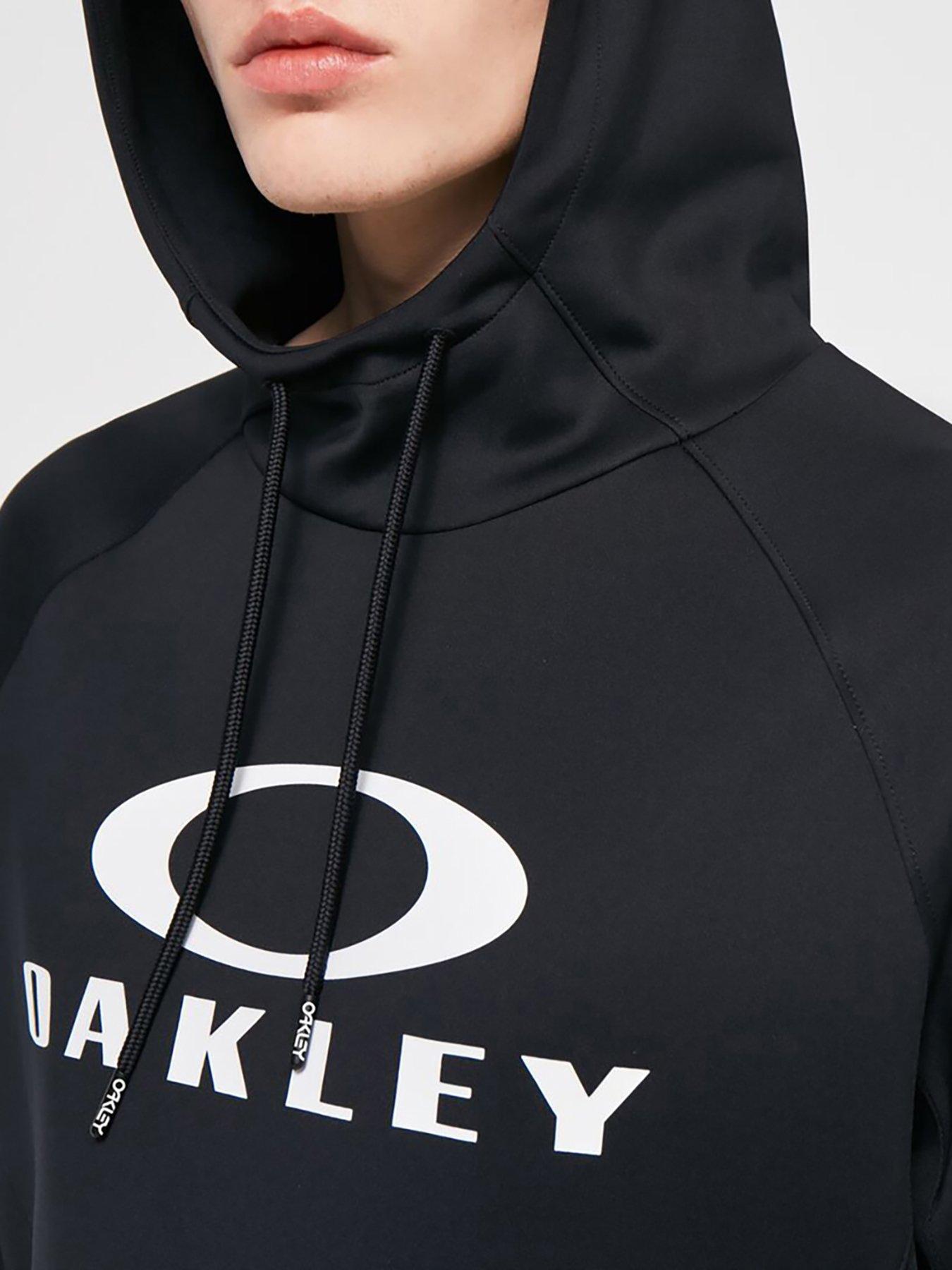 oakley-mens-sierra-dwr-water-repellent-fleece-ski-20nbsphoodienbsp--blackdetail