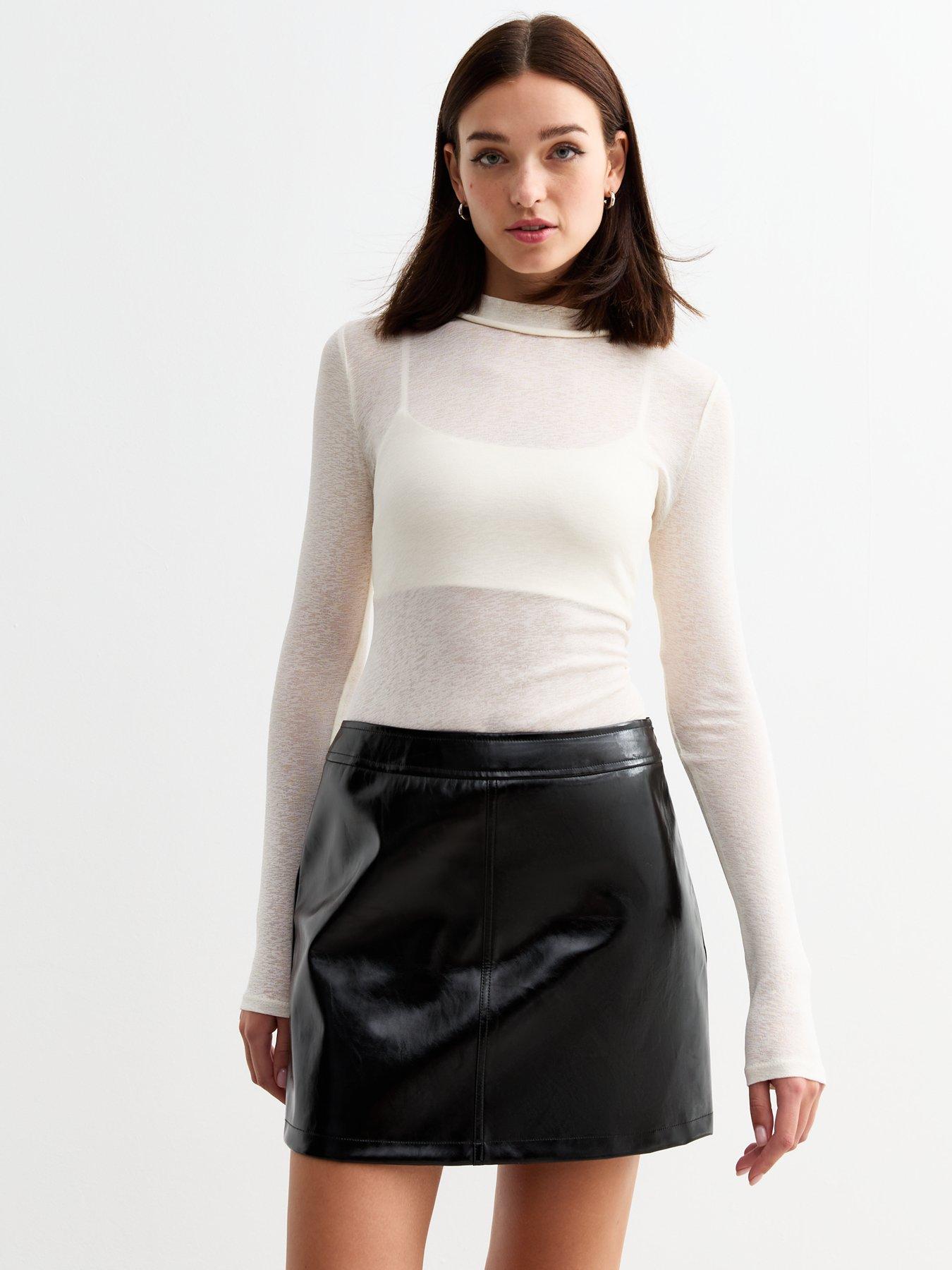 new-look-leather-look-mini-skirt-black