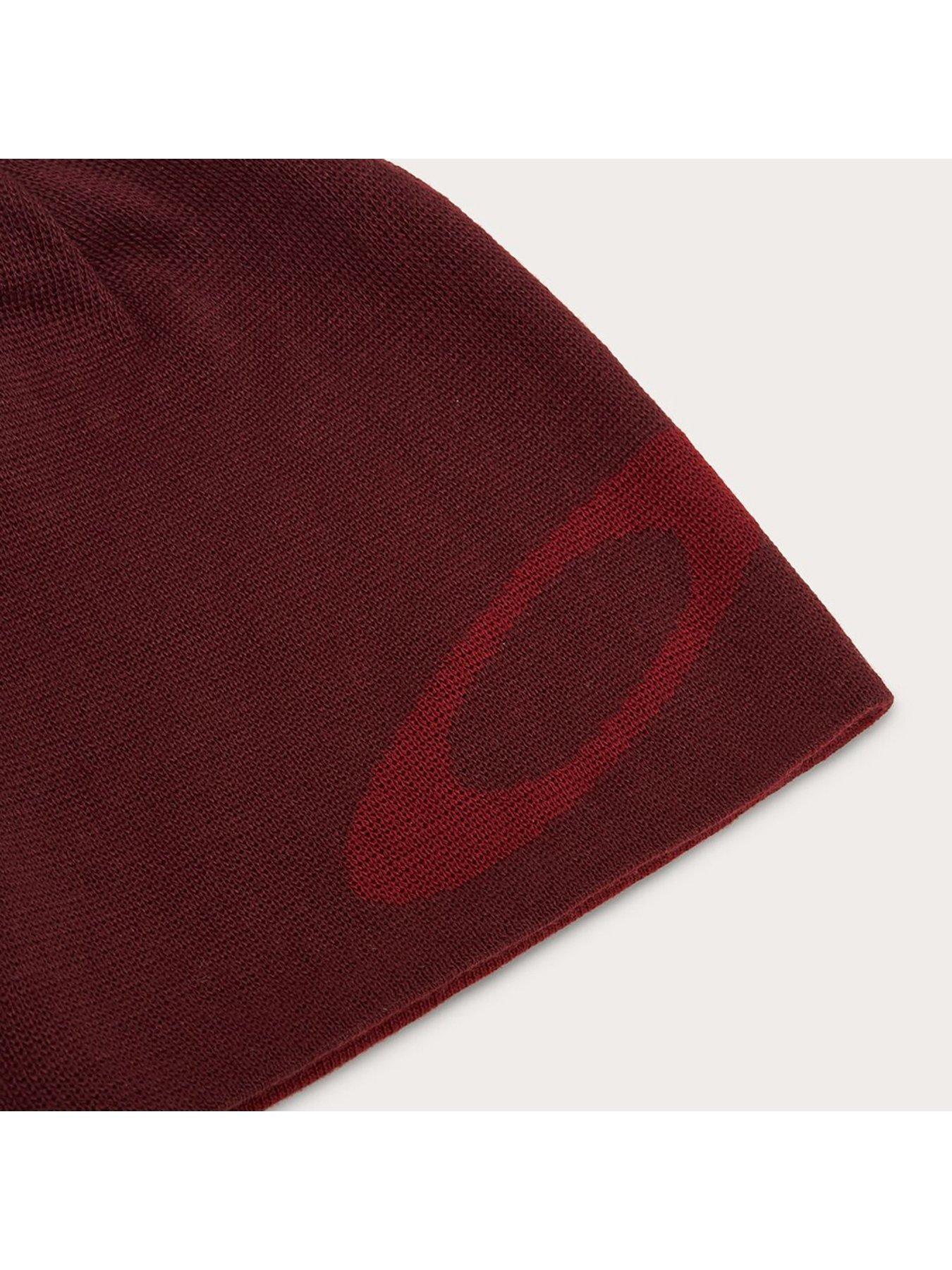 oakley-mens-beanie-ellipse-burgundyback