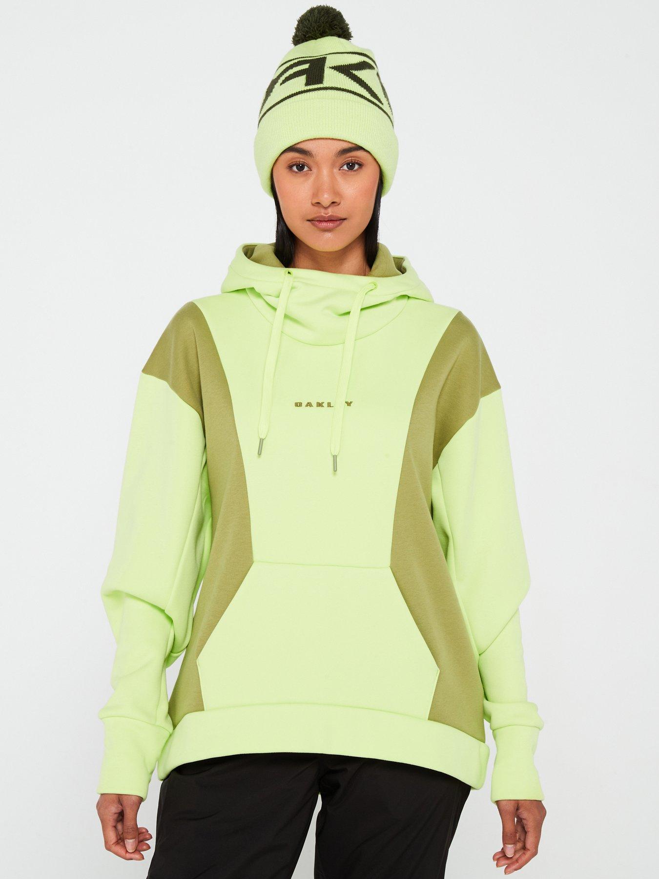 oakley-womens-rosy-rc-water-repellant-fleece-ski-hoodie-light-green