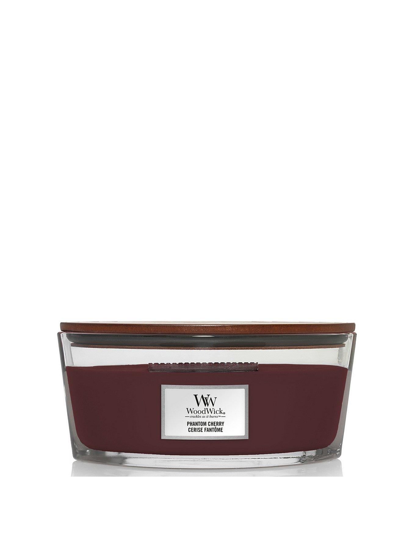 undefined Woodwick Phantom Cherry Ellipse Candle