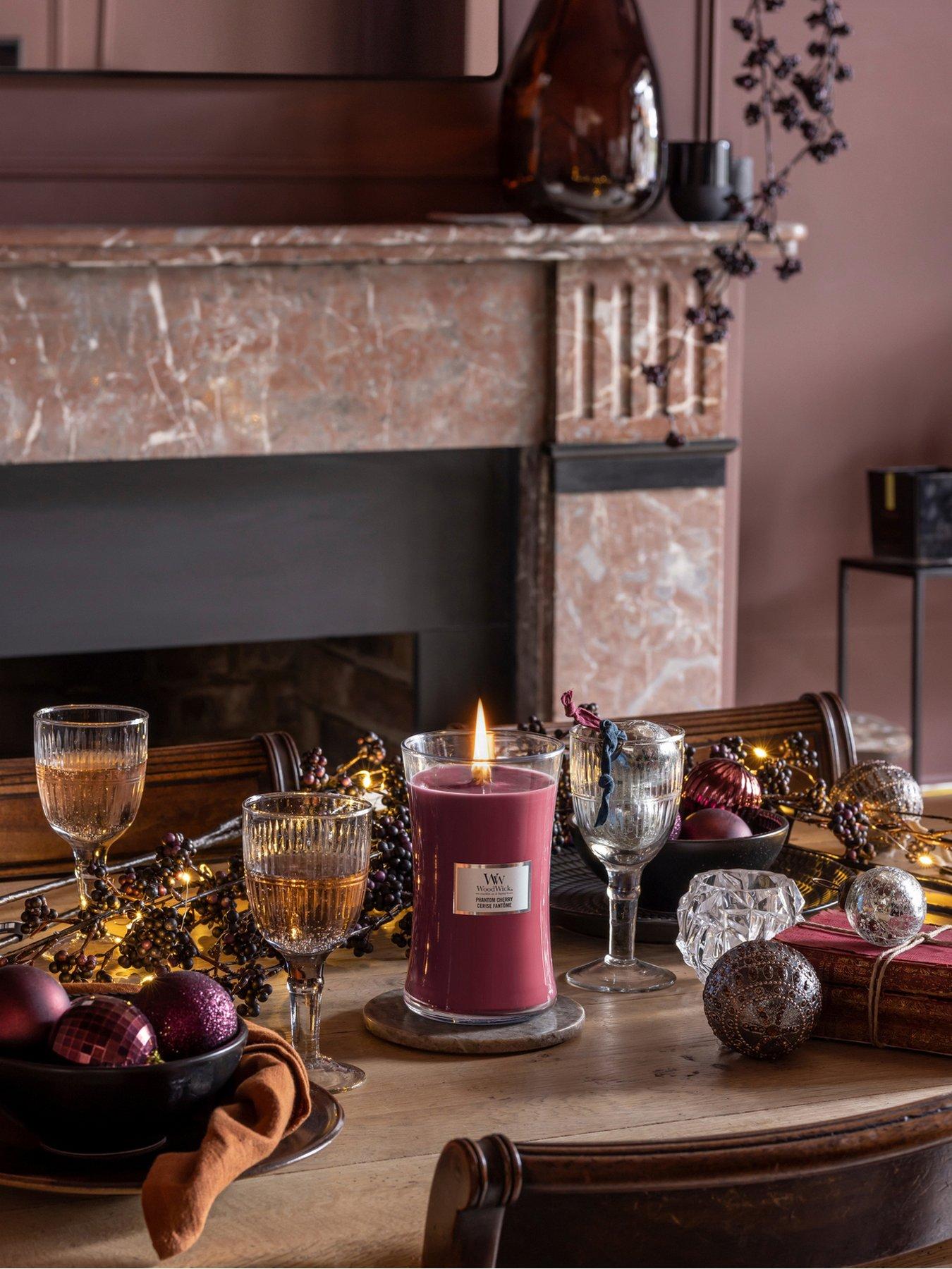 undefined Woodwick Phantom Cherry Large Hourglass Candle