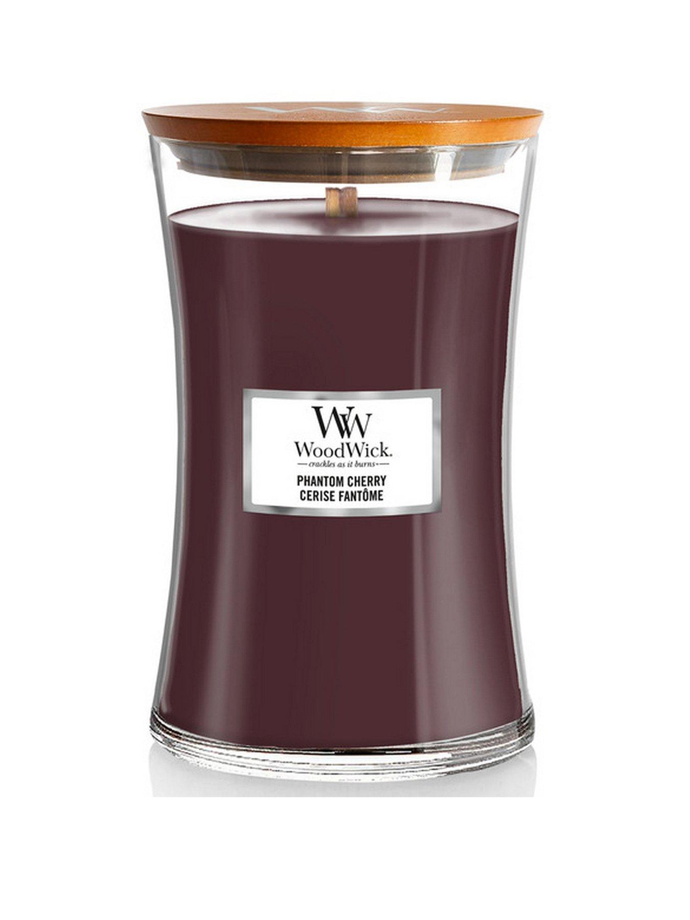 WoodWick Woodwick Phantom Cherry Large Hourglass Candle