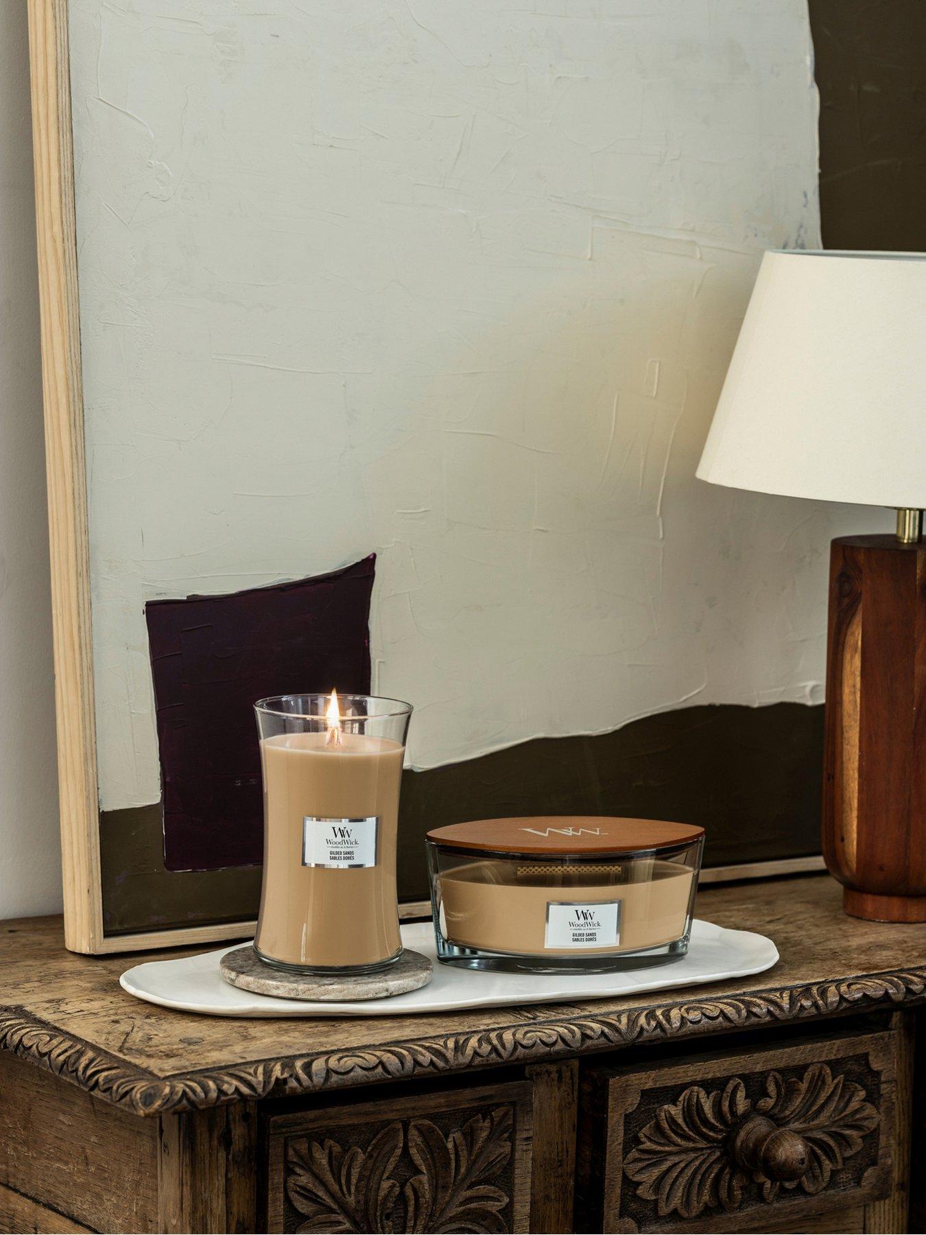undefined Woodwick Gilded Sands Ellipse Candle