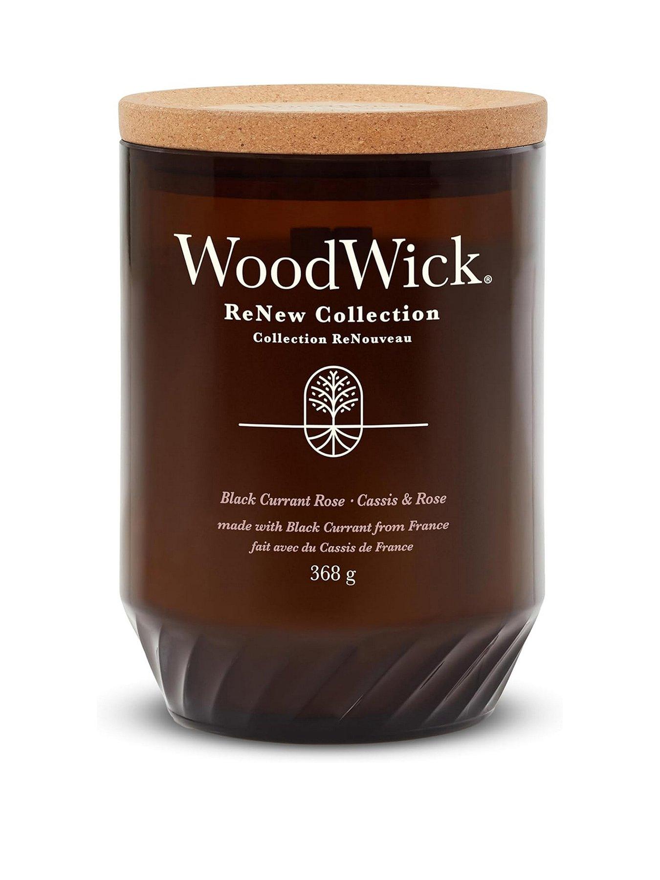 undefined Woodwick Renew Black Currant  &  Rose Large Candle